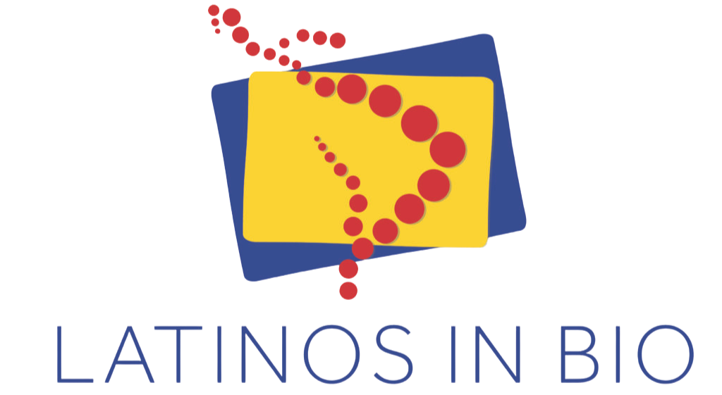 Logo featuring a yellow question mark on a background with red dots, with the text 'LATINO SIN BO' underneath.