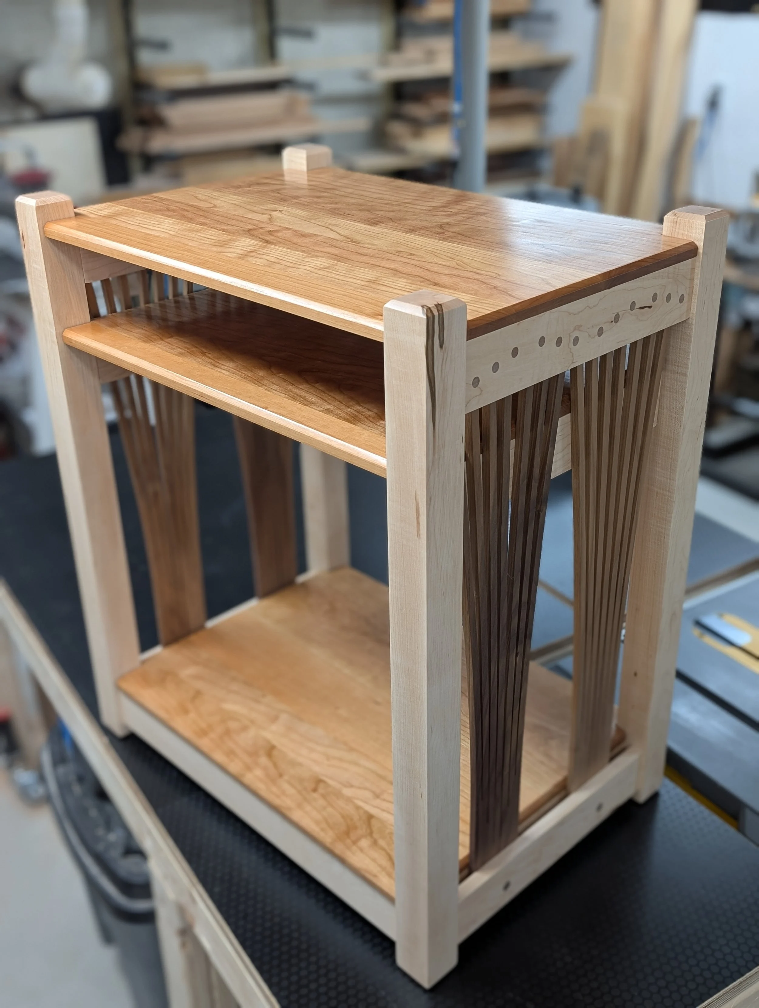 Wooden rack