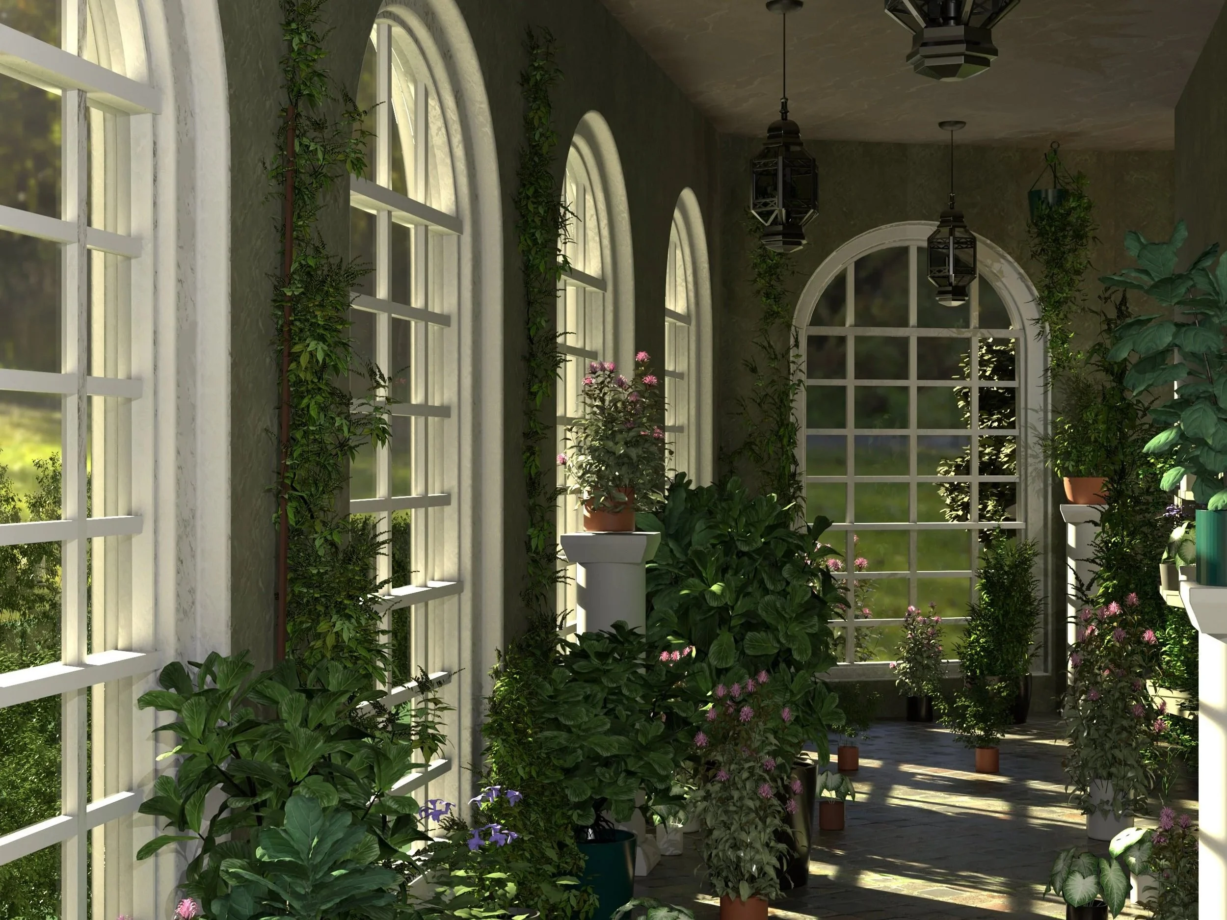 Conservatory Atrium Visualization
