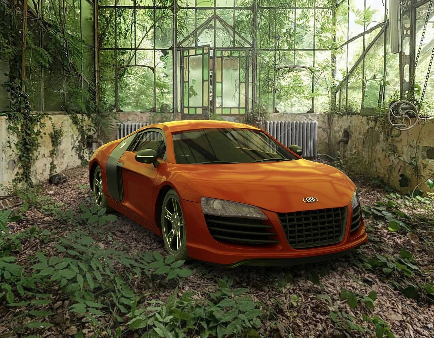 Future Relics: Cinematic Worlds for Vehicles