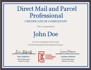 Earn a Free Mailing and Shipping Certification From the PCCAC