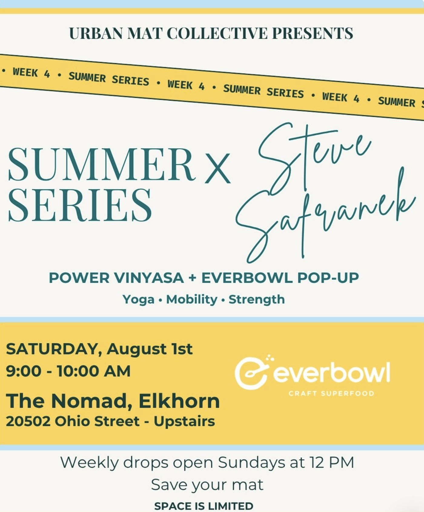 Steve Safranek x Everbowl