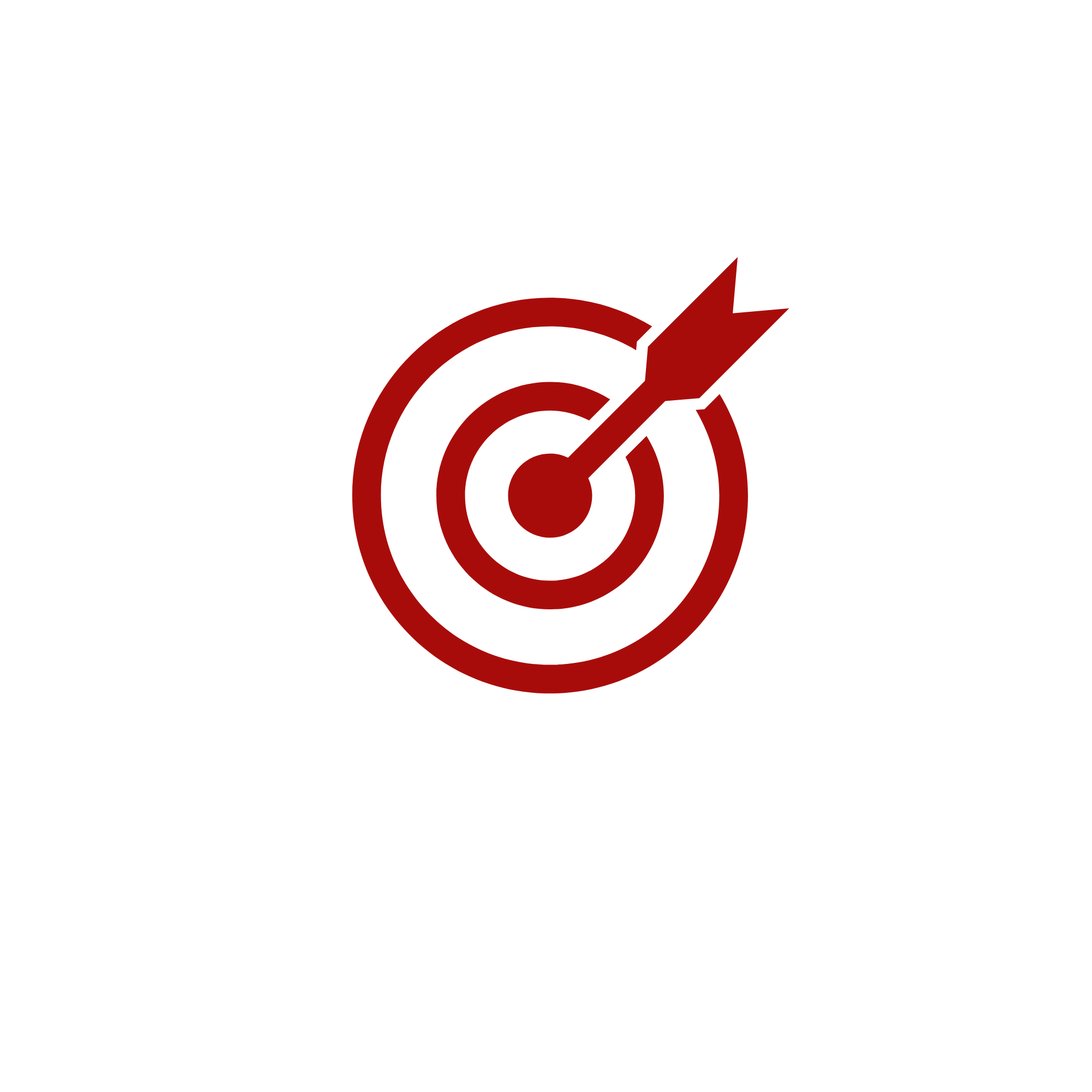 Logo di Target con un bersaglio rosso e freccia