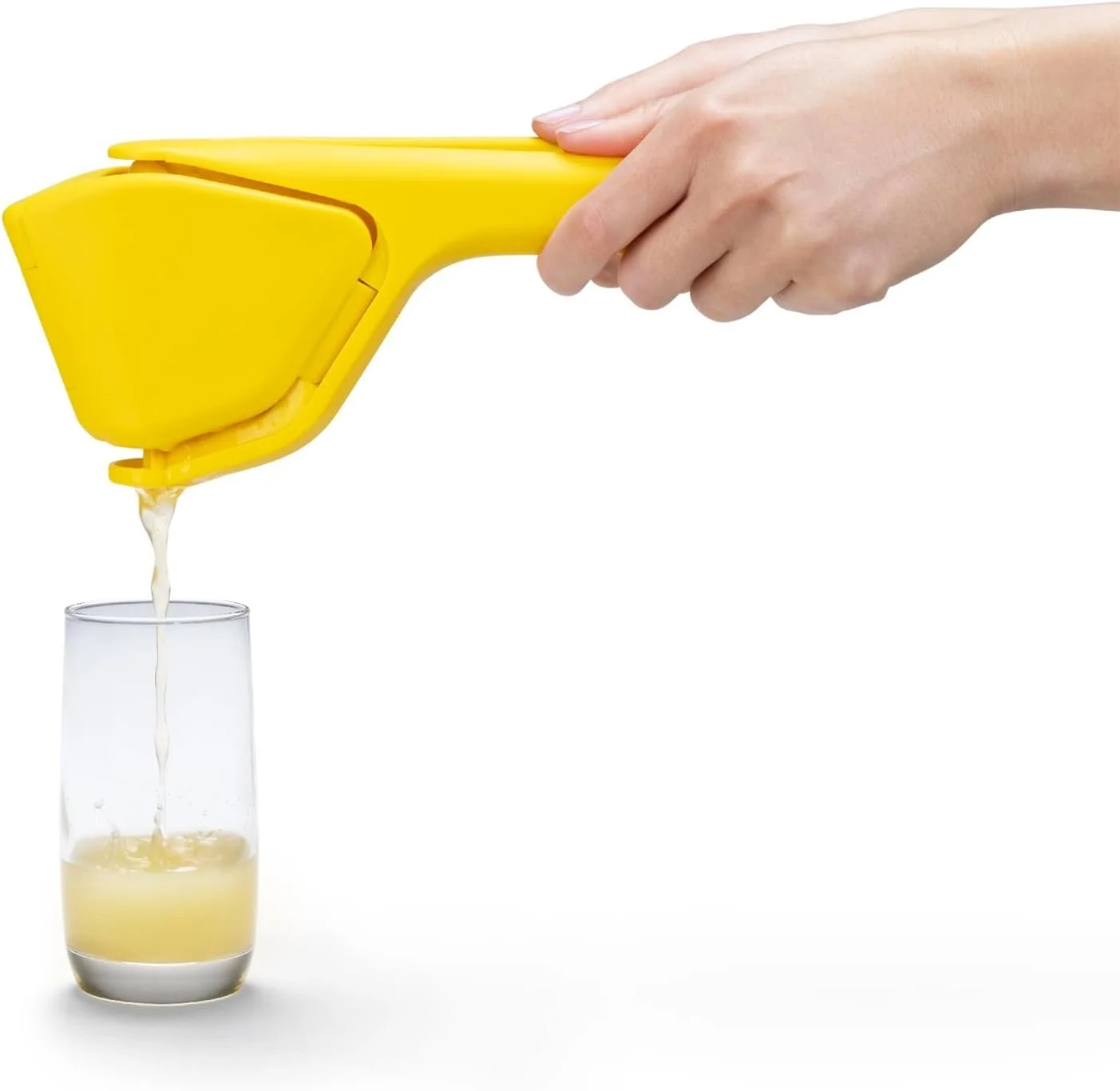 Dreamfarm Original Lemon Fluicer Easy-Squeeze Fold-Flat Citrus Juicer - 10 Inch, Suits Lime & Lemon | Space-saving storage, gets every last drop