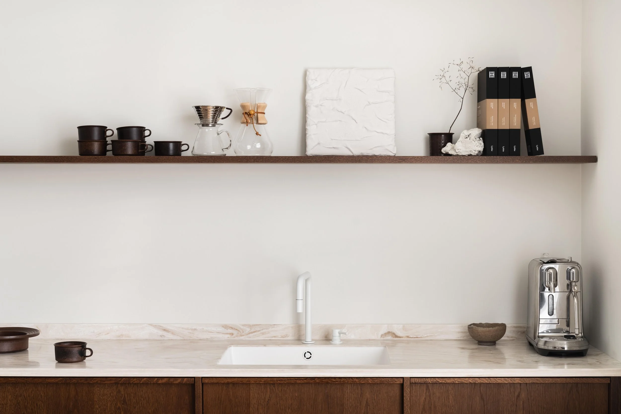 Hardanger Bestikk packaging styled on a kitchen surface, styling by Catrine Svellingen