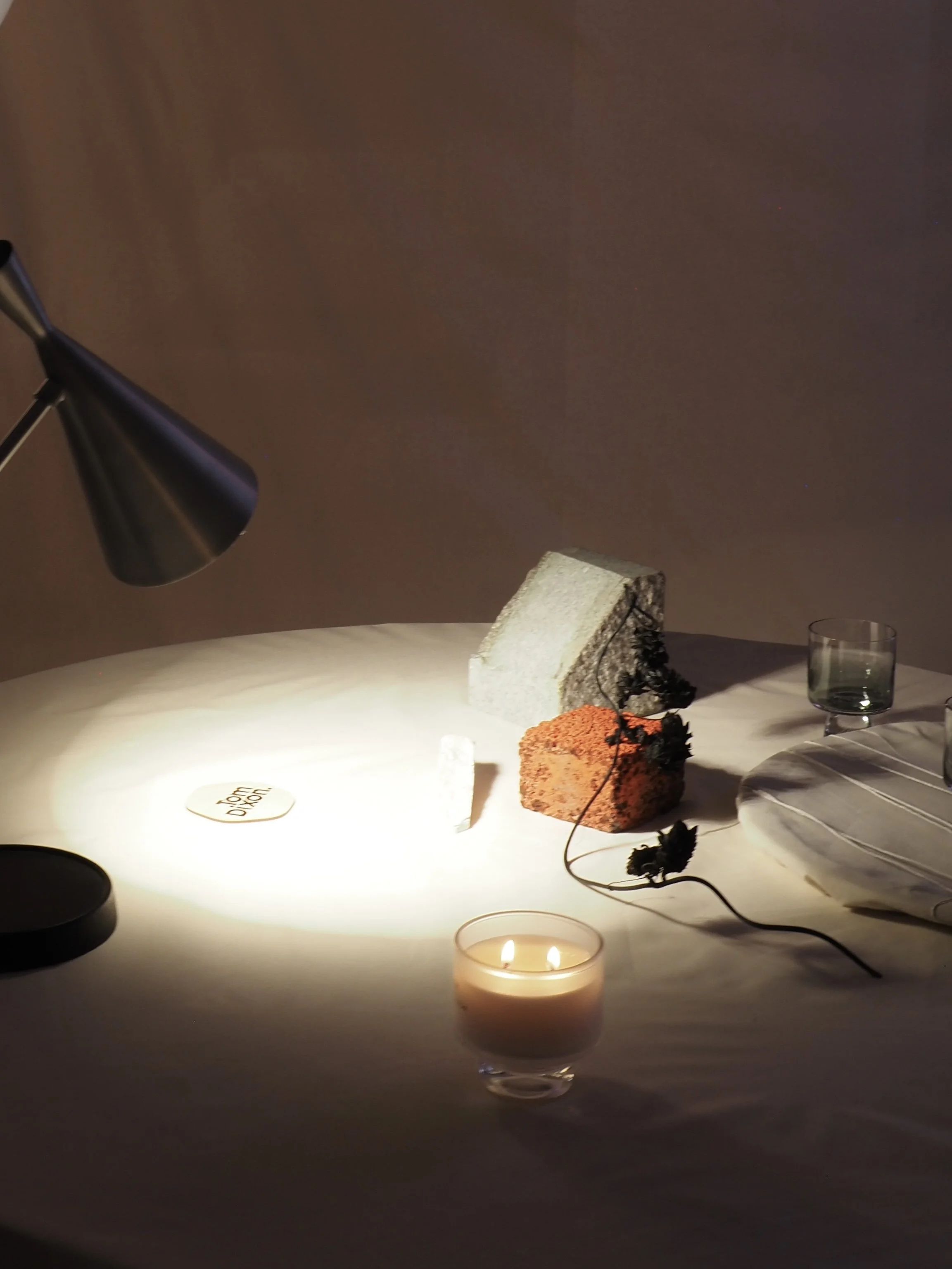 Tom Dixon lighting installation at NIO House Oslo, curated by Catrine Svellingen and Susanne Swegen