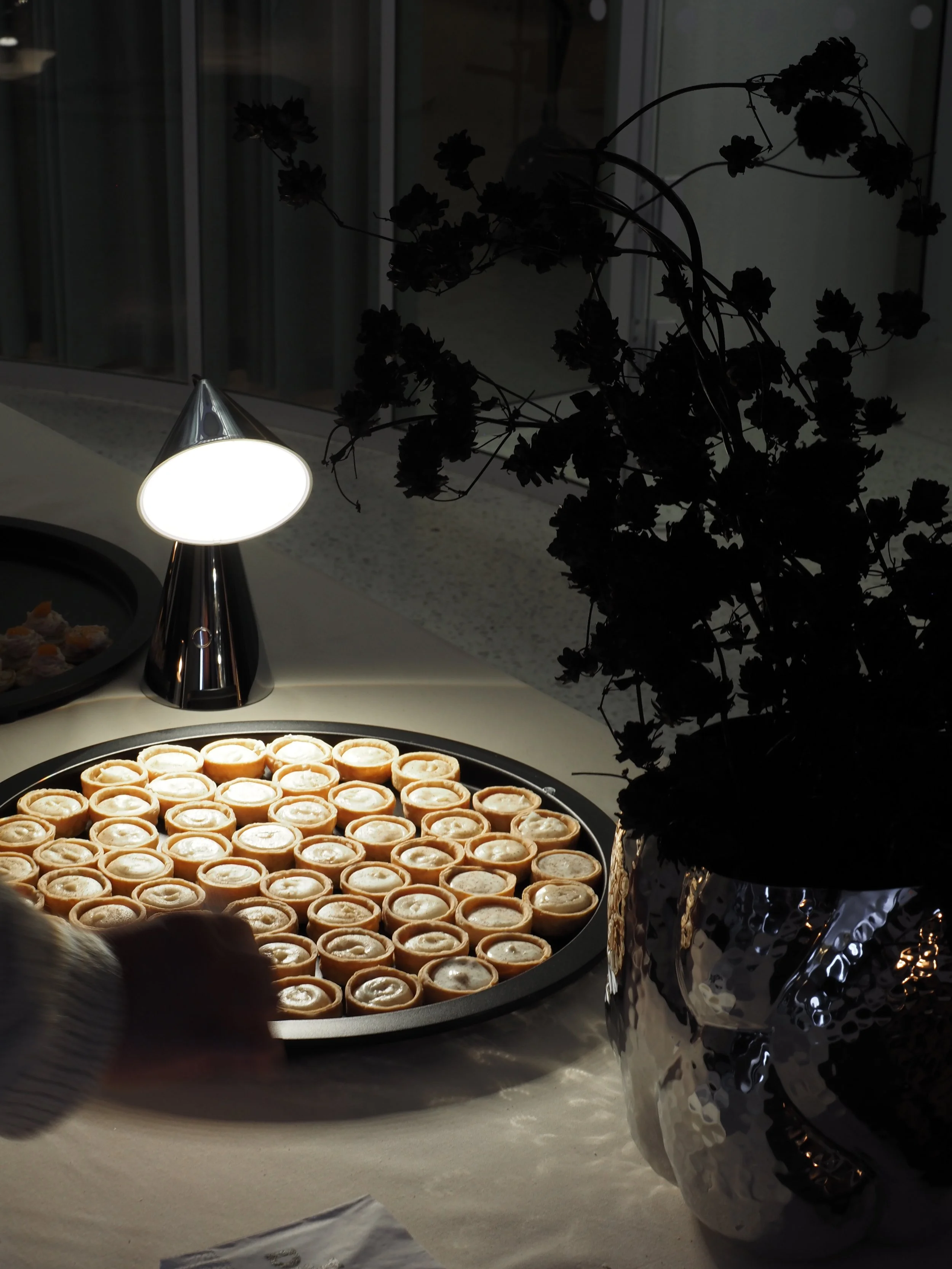 Tom Dixon lighting installation at NIO House Oslo, curated by Catrine Svellingen and Susanne Swegen