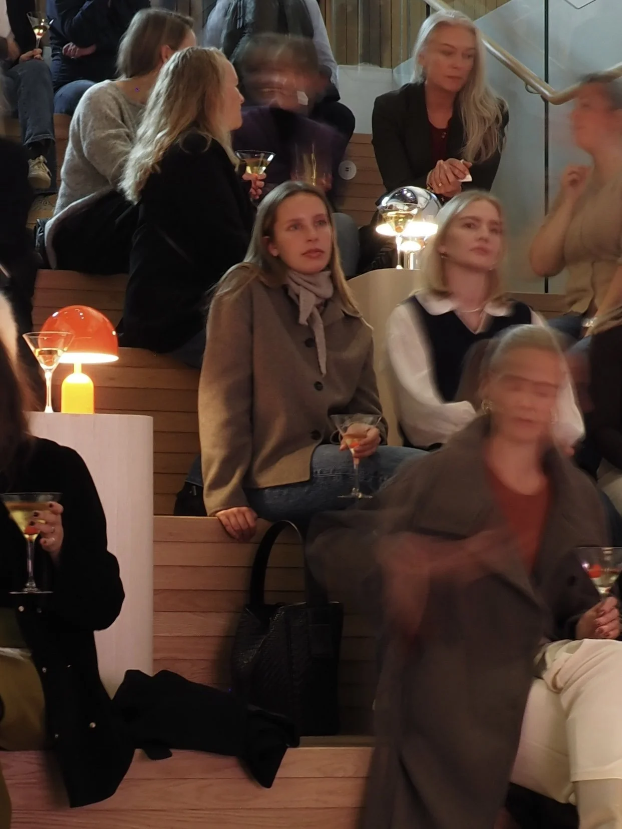 Tom Dixon lighting installation at NIO House Oslo, curated by Catrine Svellingen and Susanne Swegen