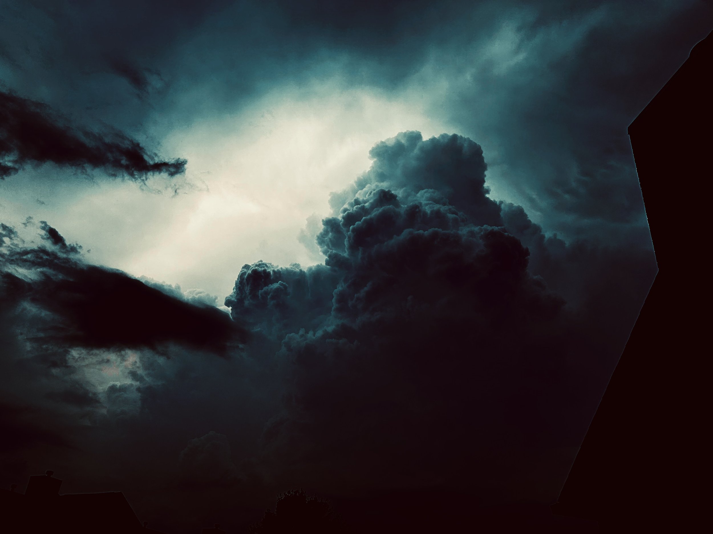 "Distant Storm". Shot on iPhone 14. (2025)