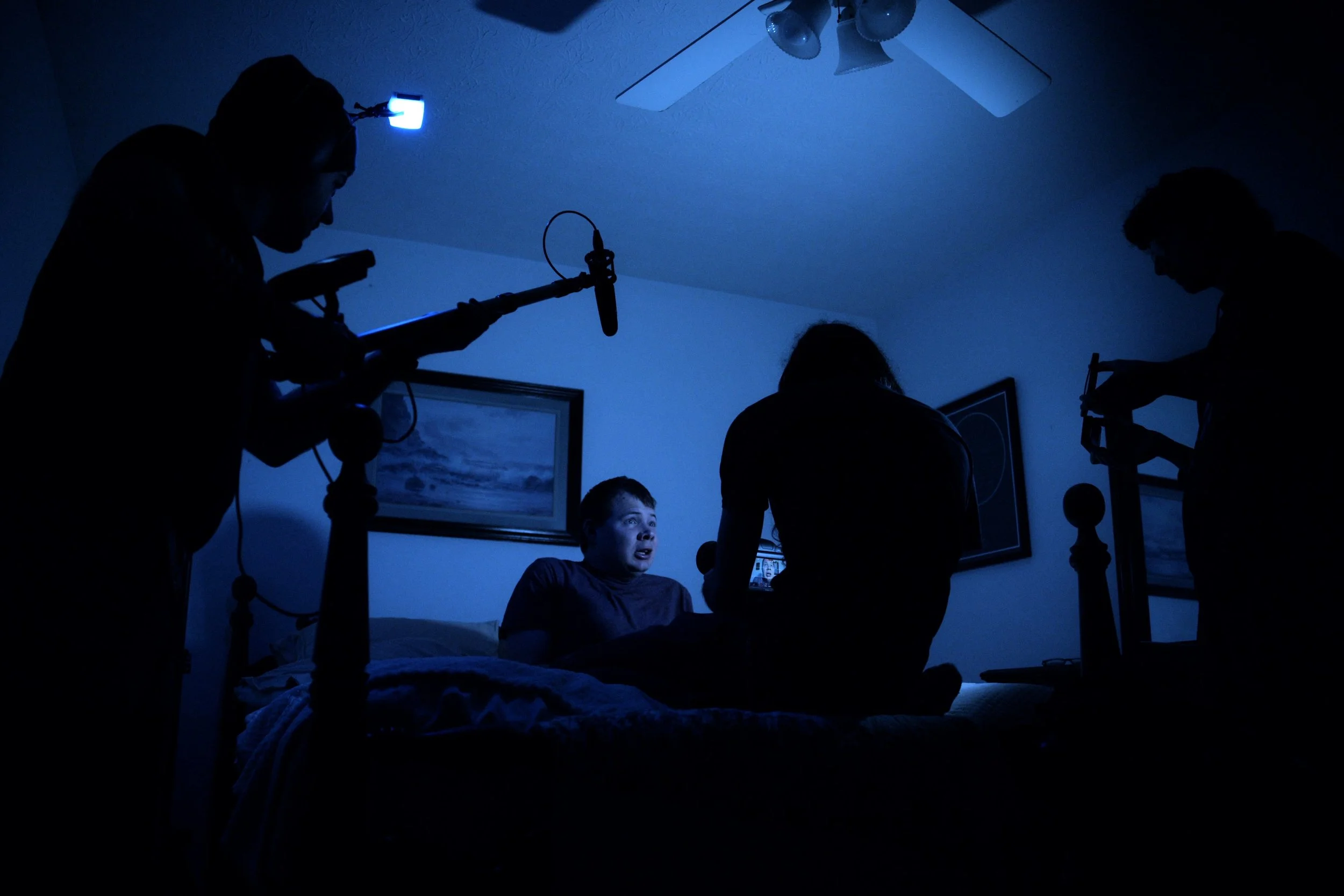 BTS image of "Mind Stalker" short film. Shot on Blackmagic 6K. (2025)