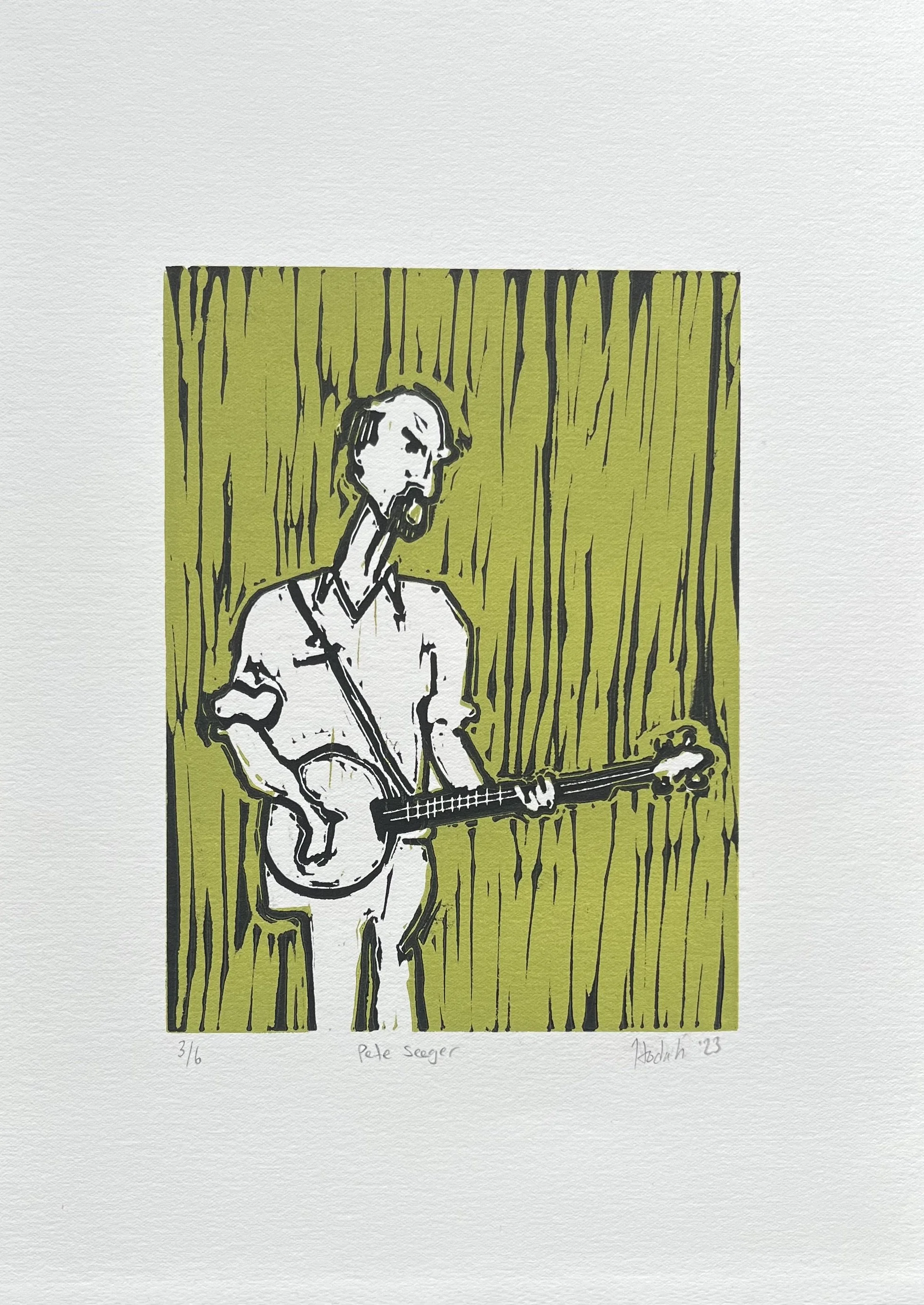 'Pete Seeger' (Green)