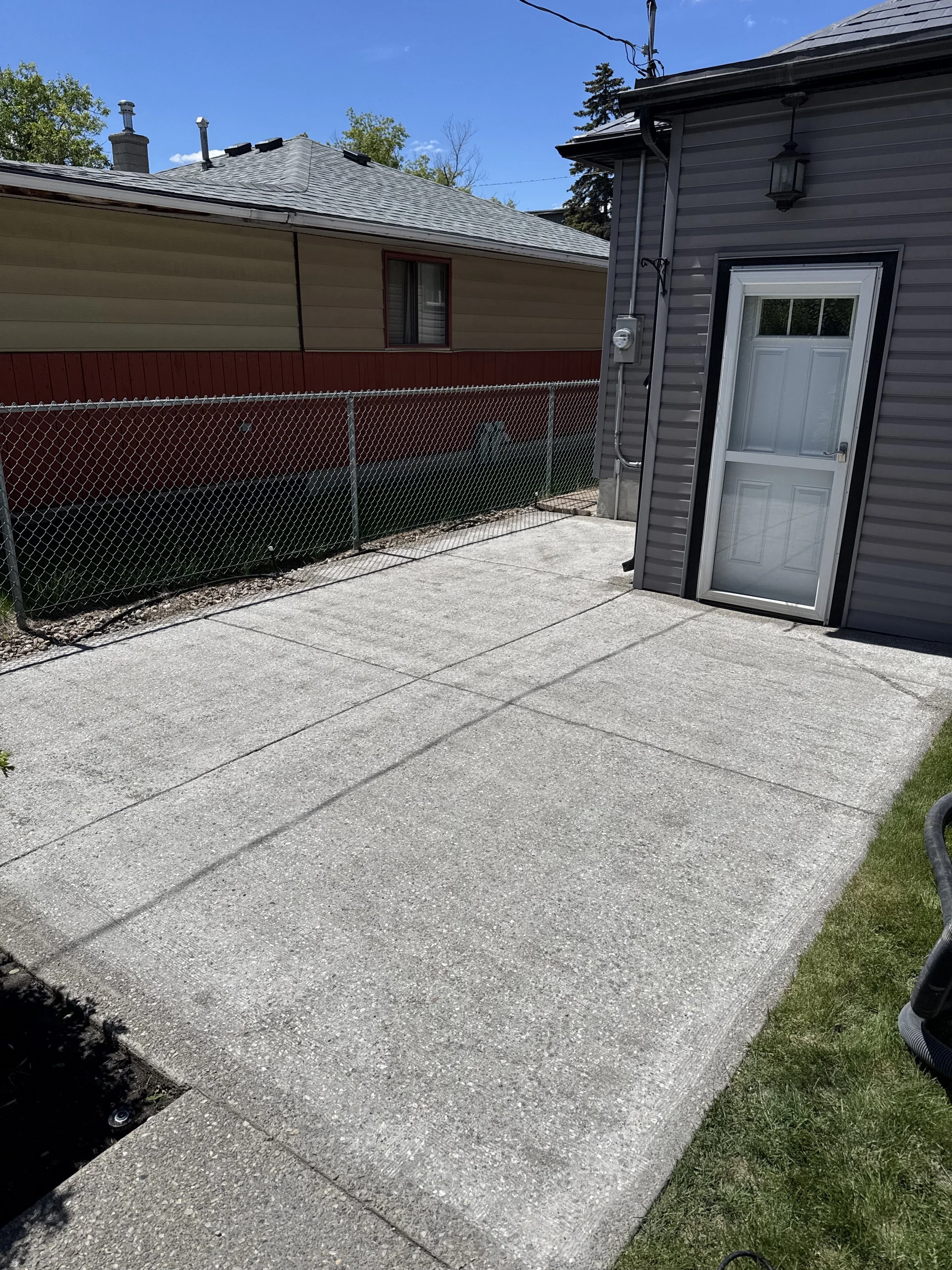 Patio- Before