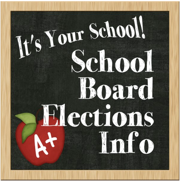 Graphic It's Your School! School Board Elections Info