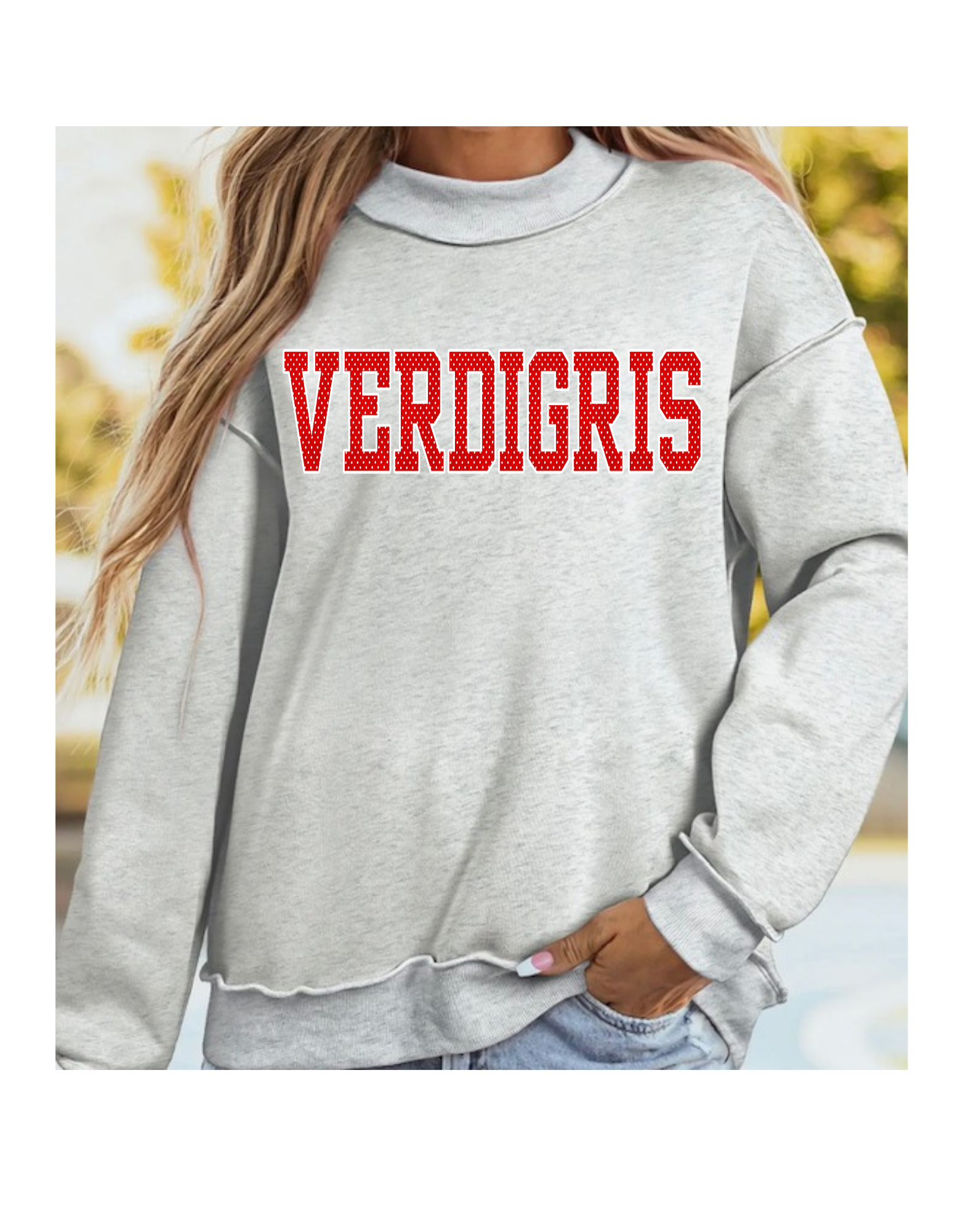 MOCKNECK SWEATSHIRT