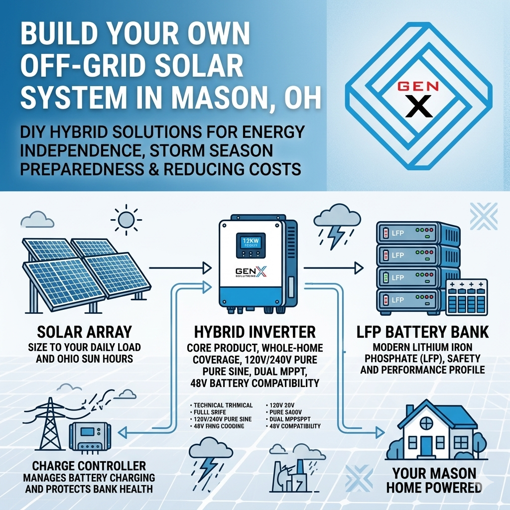 Build Your Own Off-Grid Solar System in Mason, OH