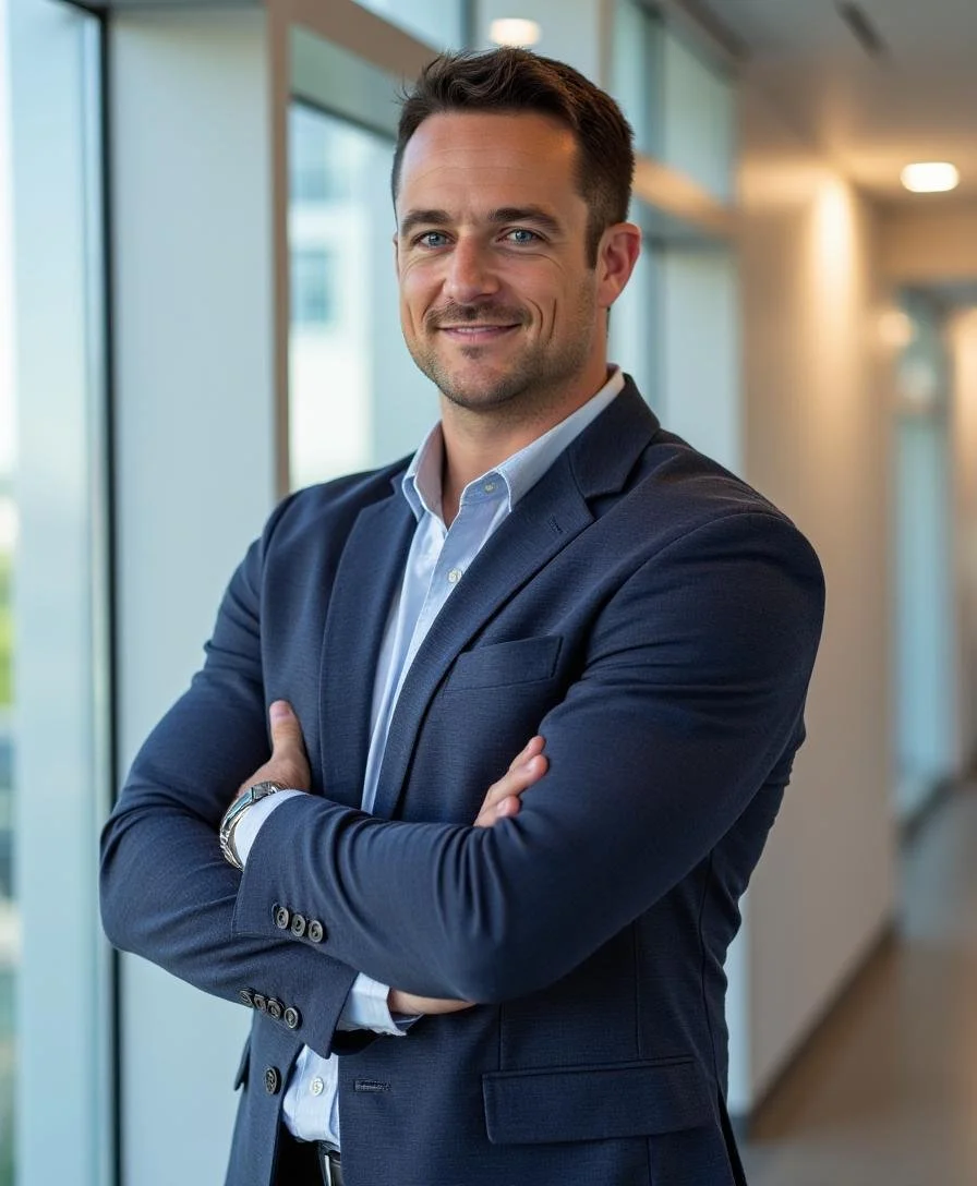 A picture of Pete Hill or Peter Hill, Vice President of Clarson & Associates, a Jacksonville Small Emerging Business.