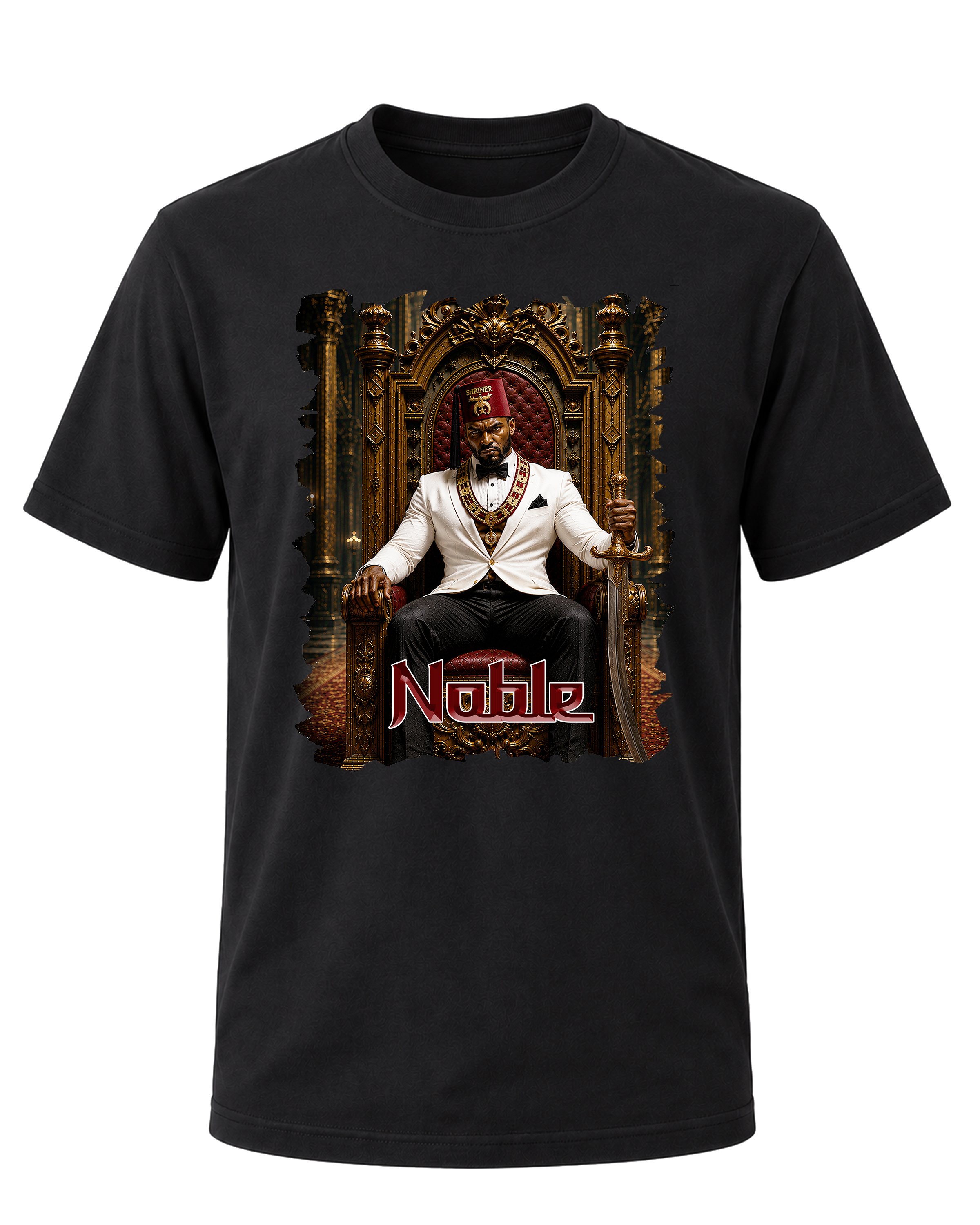 NOBLE ON THROWN BLACK.jpg