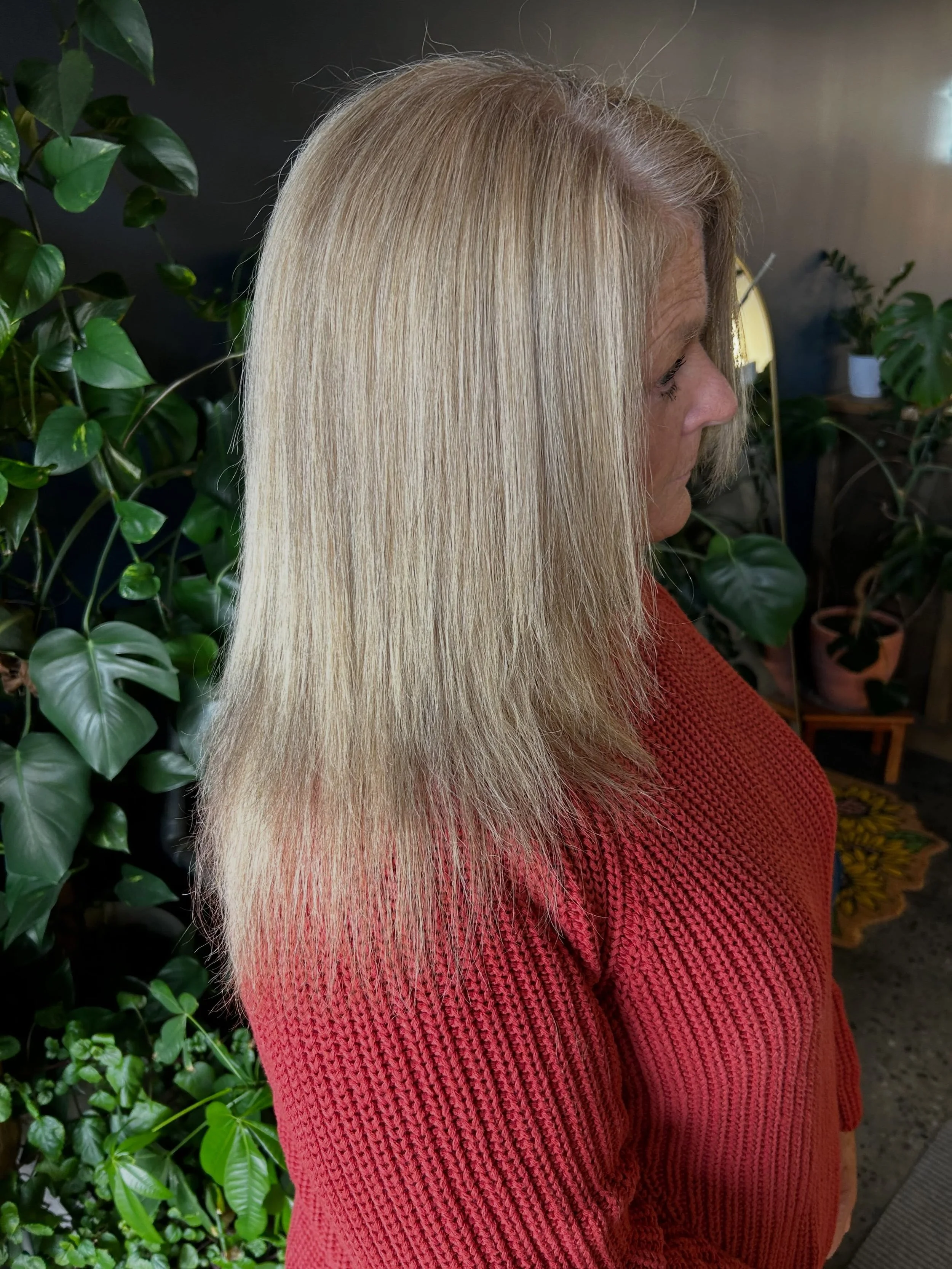 Blonde always hits ✨ @hairby_terr 

#blondehighlights #blondehair #tresloungewestfield #westernmassachusetts
