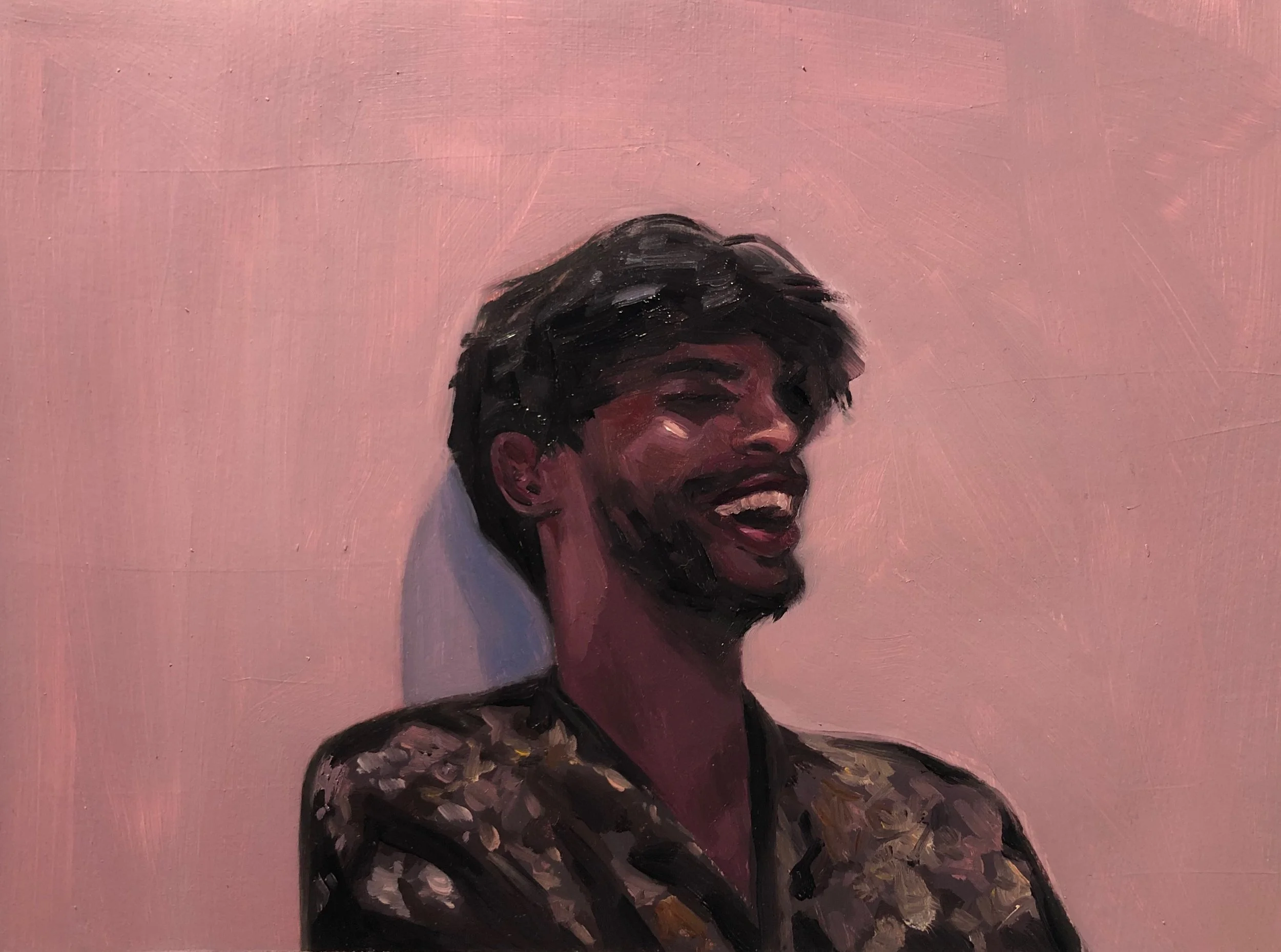 12.13.21. AM 04.14
  
Oil on Paper, 9 x 11," 2020