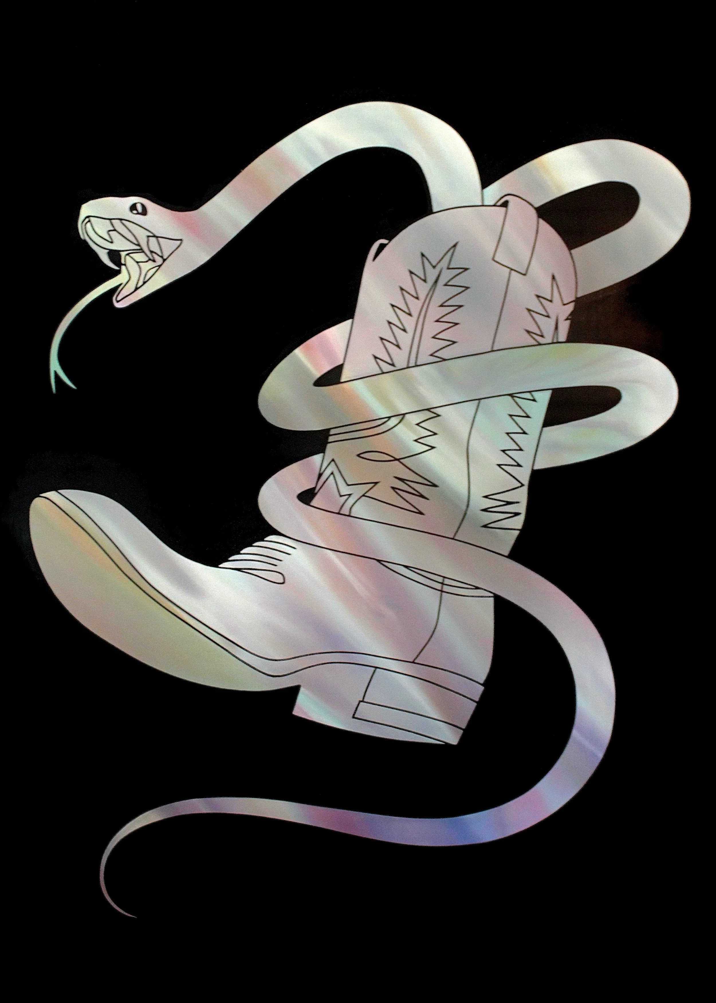 Pearl Inlay 
  
Oil on Canvas, 40 x 60," 2025
