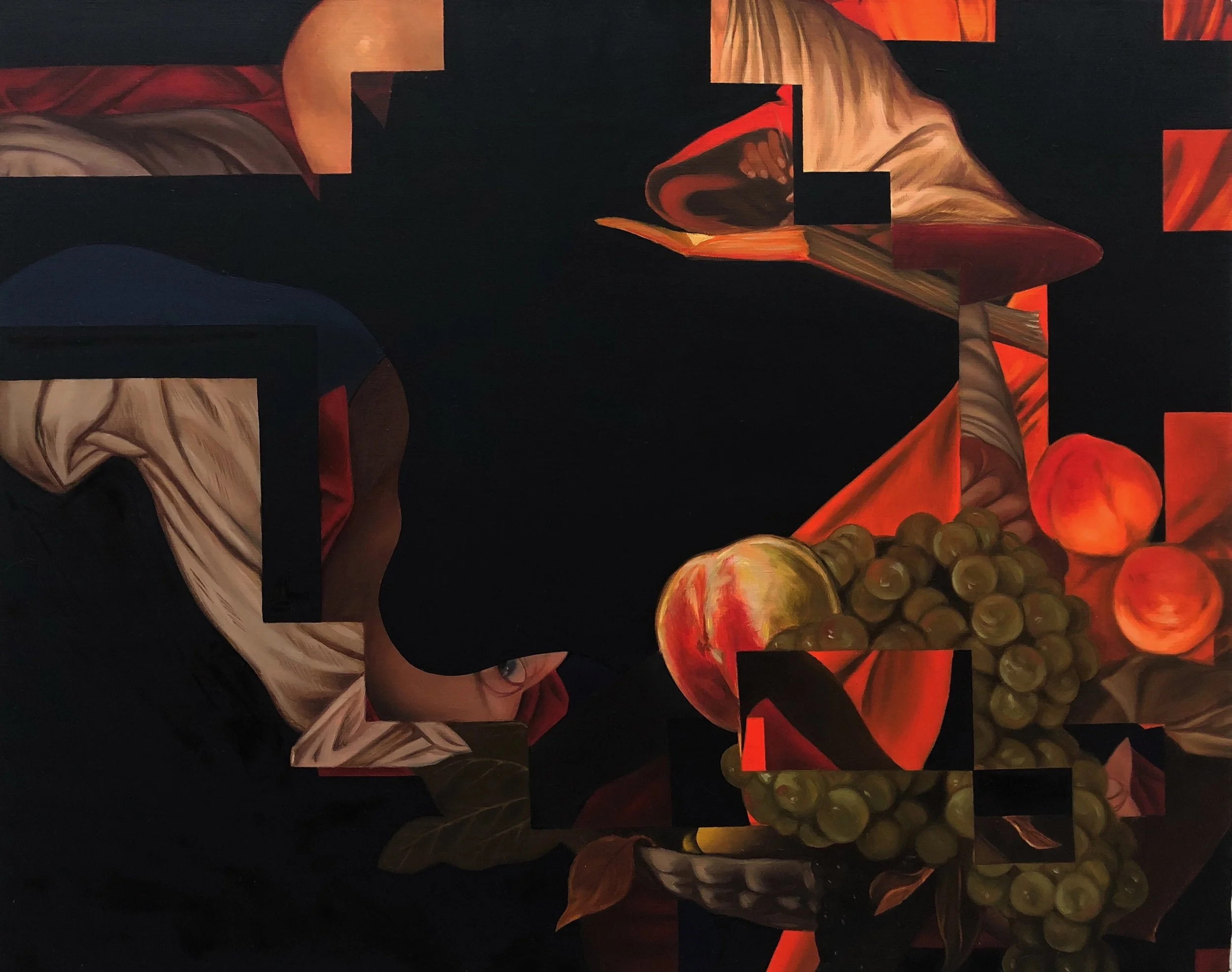 Abstract I 
 
Oil on Linen, 16 x 20," 2019