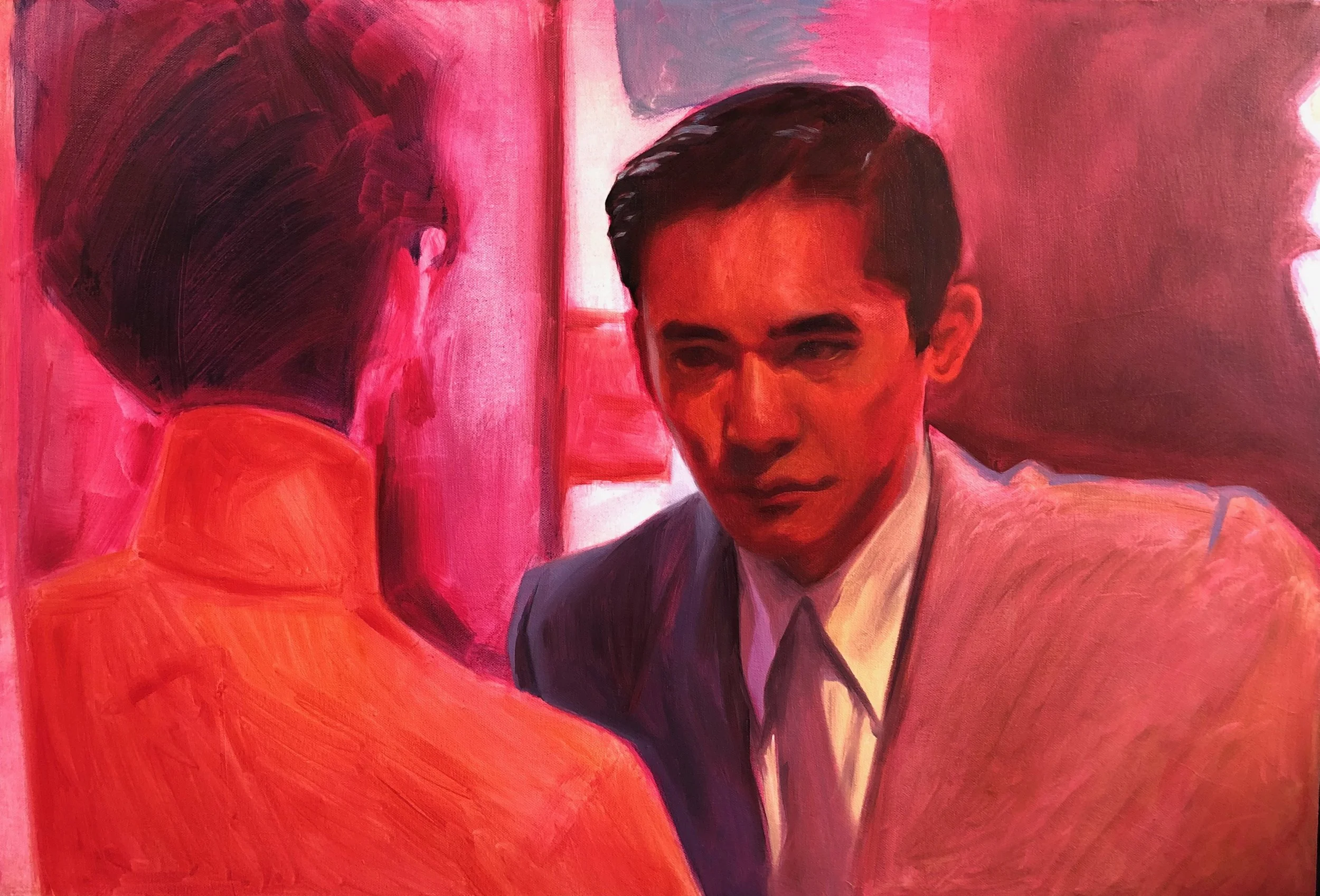 Untitled (Tony)
  
Oil on Canvas, 25 x 17," 2021