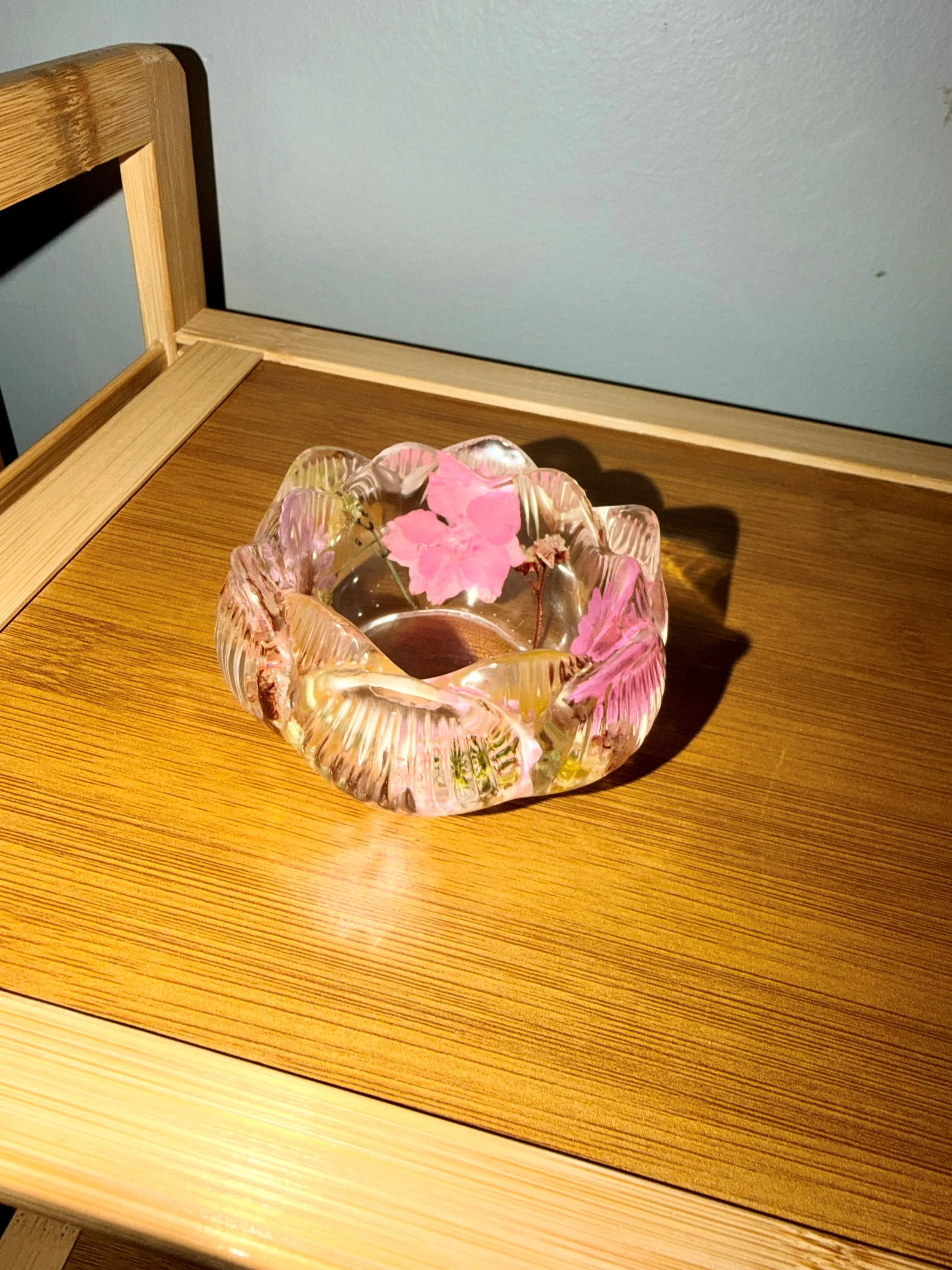 Rose trinket bowl