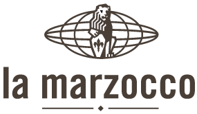 Logo of La Marzocco, a coffee machine manufacturer