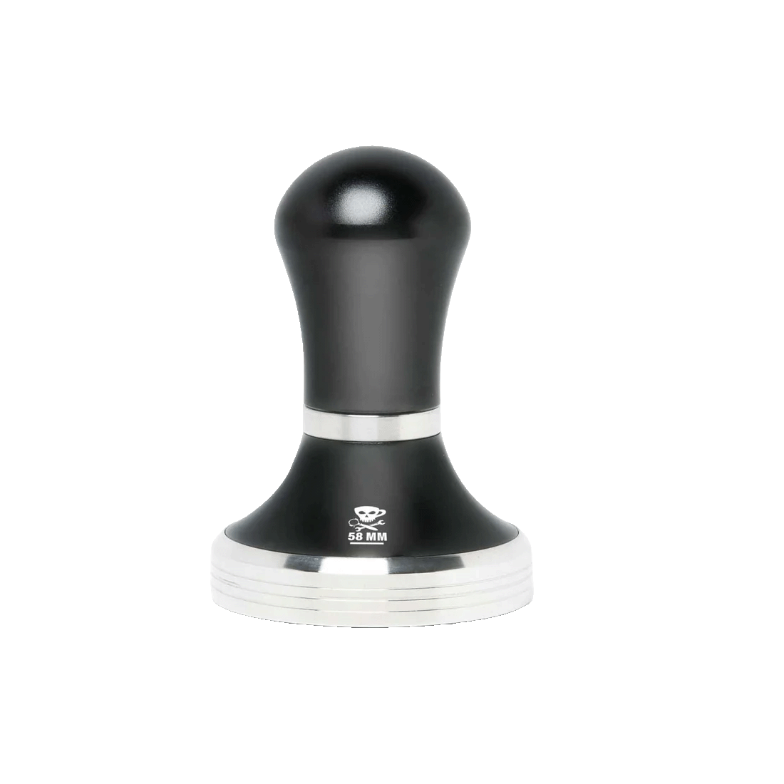 Espressoparts Barista Basics Stealth Tamper - 58mm Flat, Stainless Steel