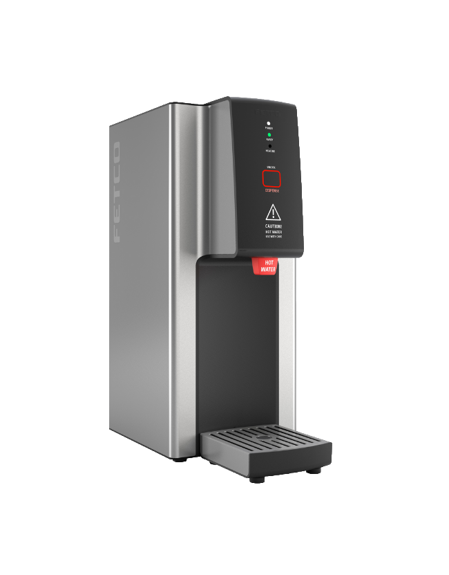 Fetco HWD 2102 2 gallon Single Temp Hot Water Dispenser 120V or 240V