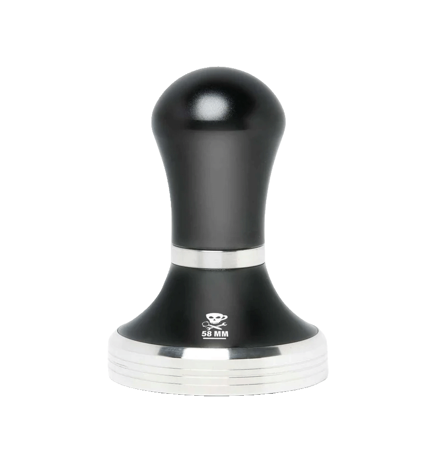 Espressoparts Barista Basics Stealth Tamper - 58mm Flat, Stainless Steel