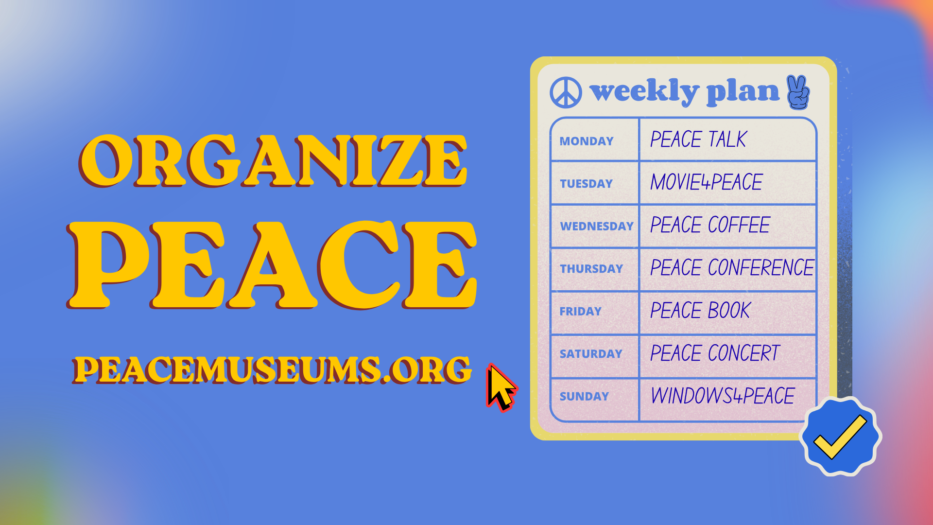 Organize Peace