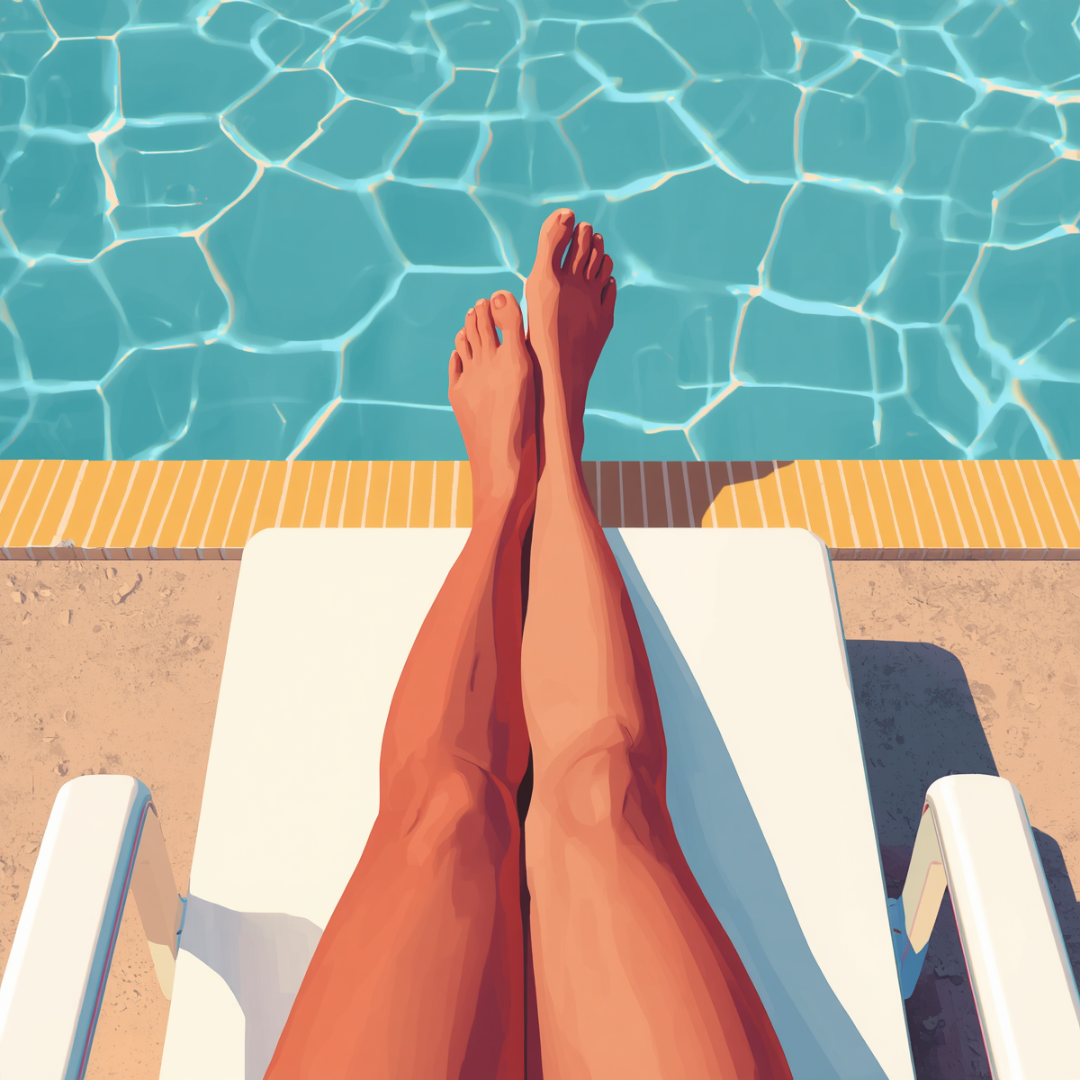 Healthy, hydrated skin prepared for a waxing appointment to support smoother, longer-lasting results.