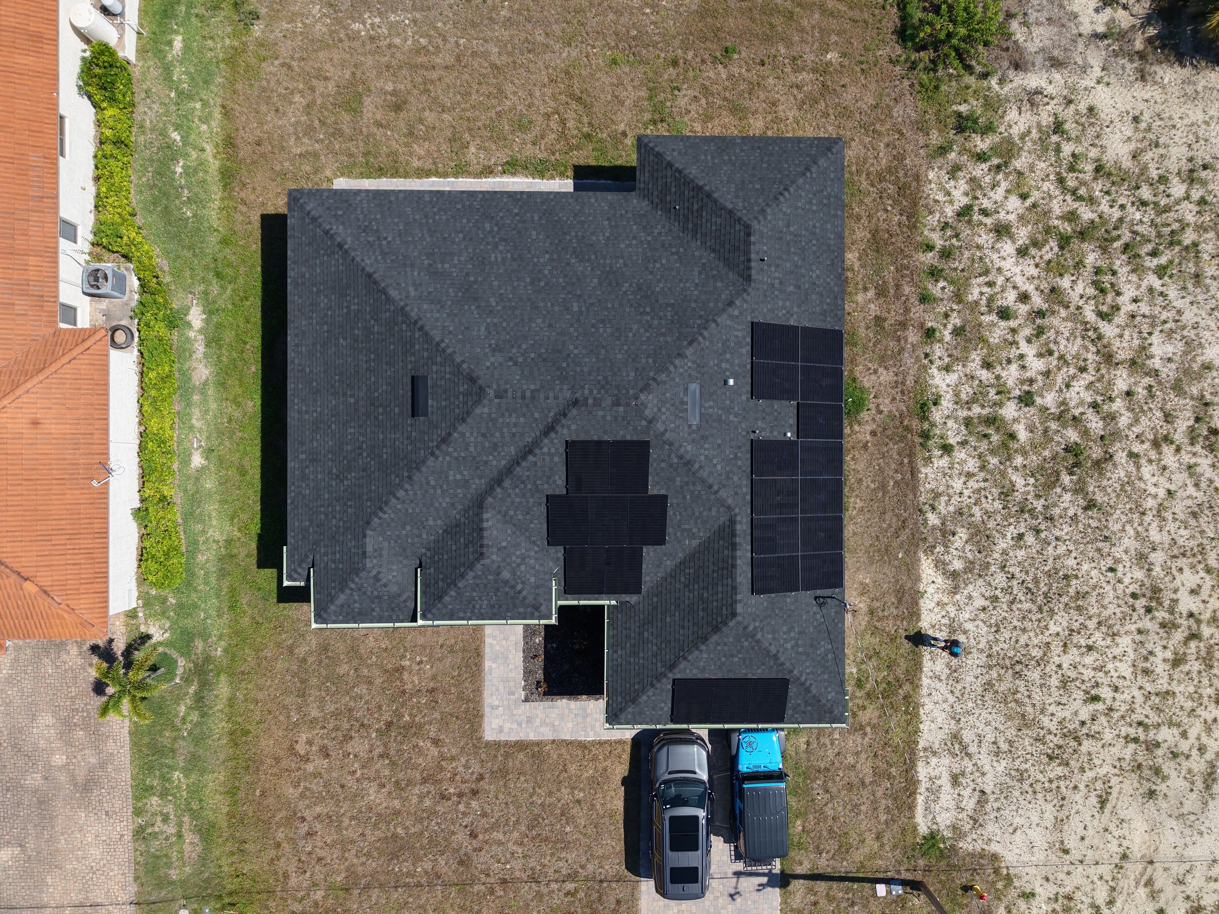 Solar system with Tesla powerwalls