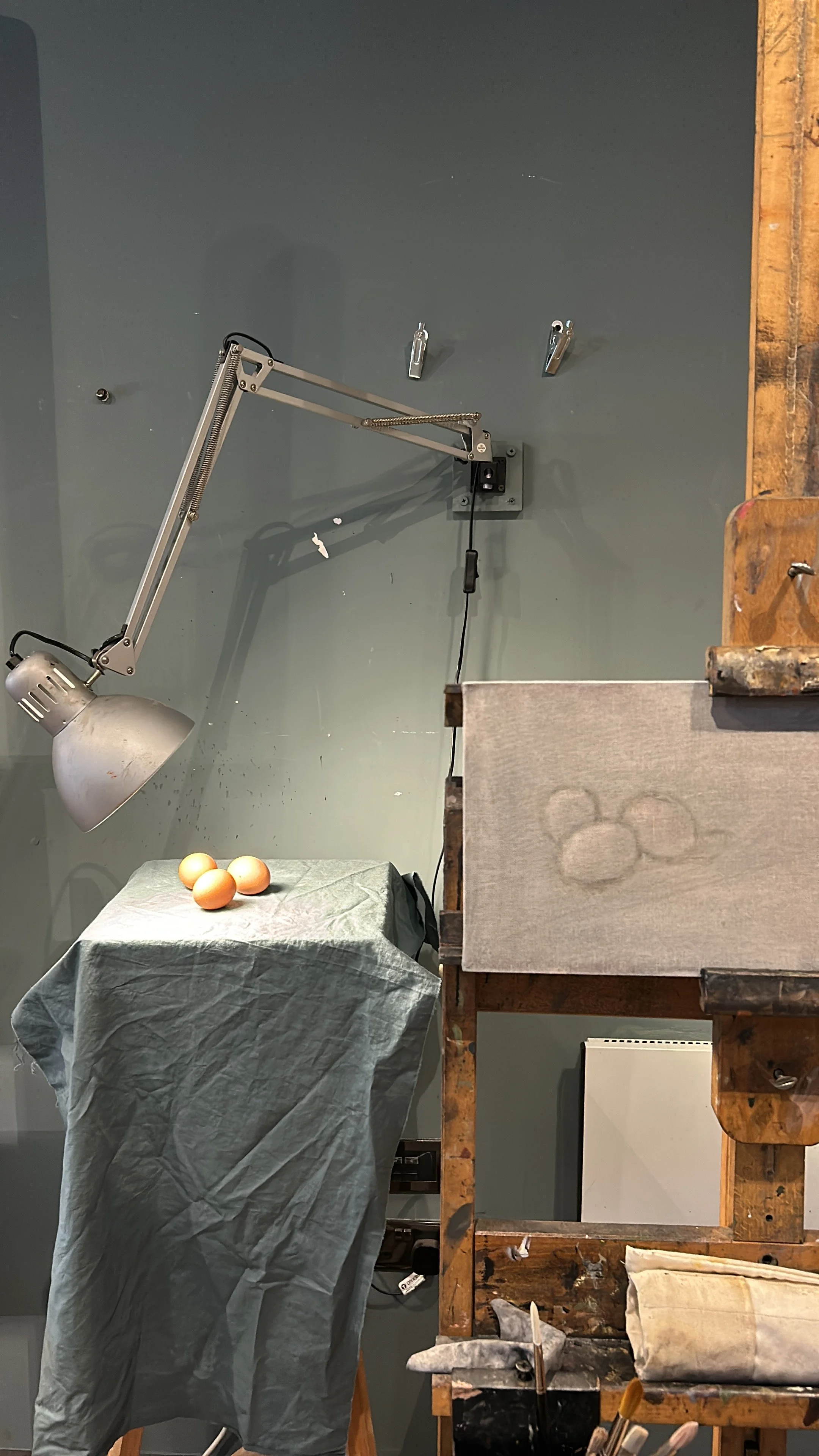 3 Eggs studio set up.JPG