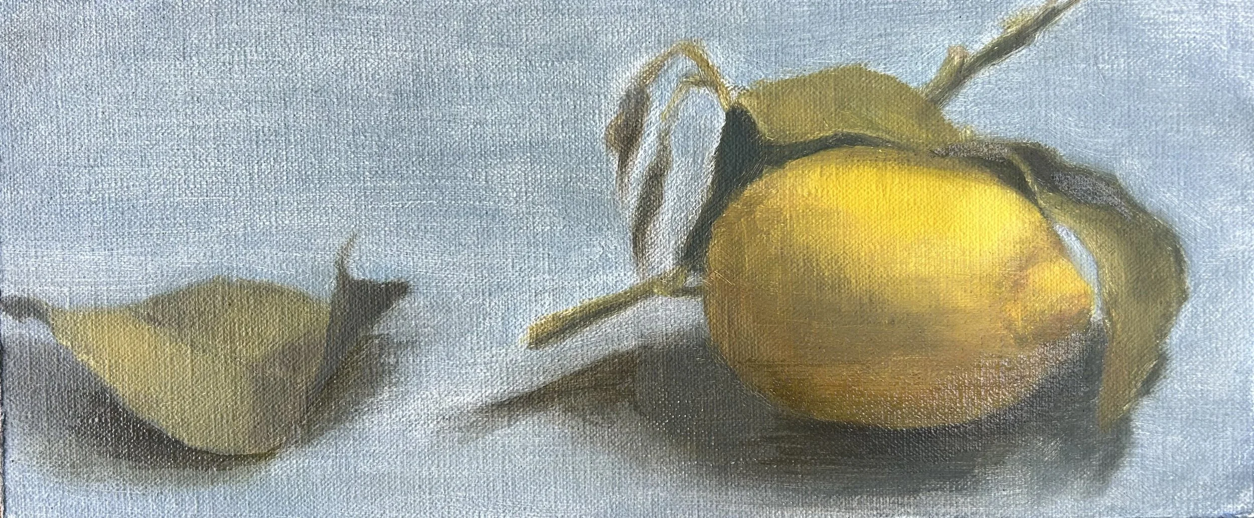 Lemon and Leaves - SOLD