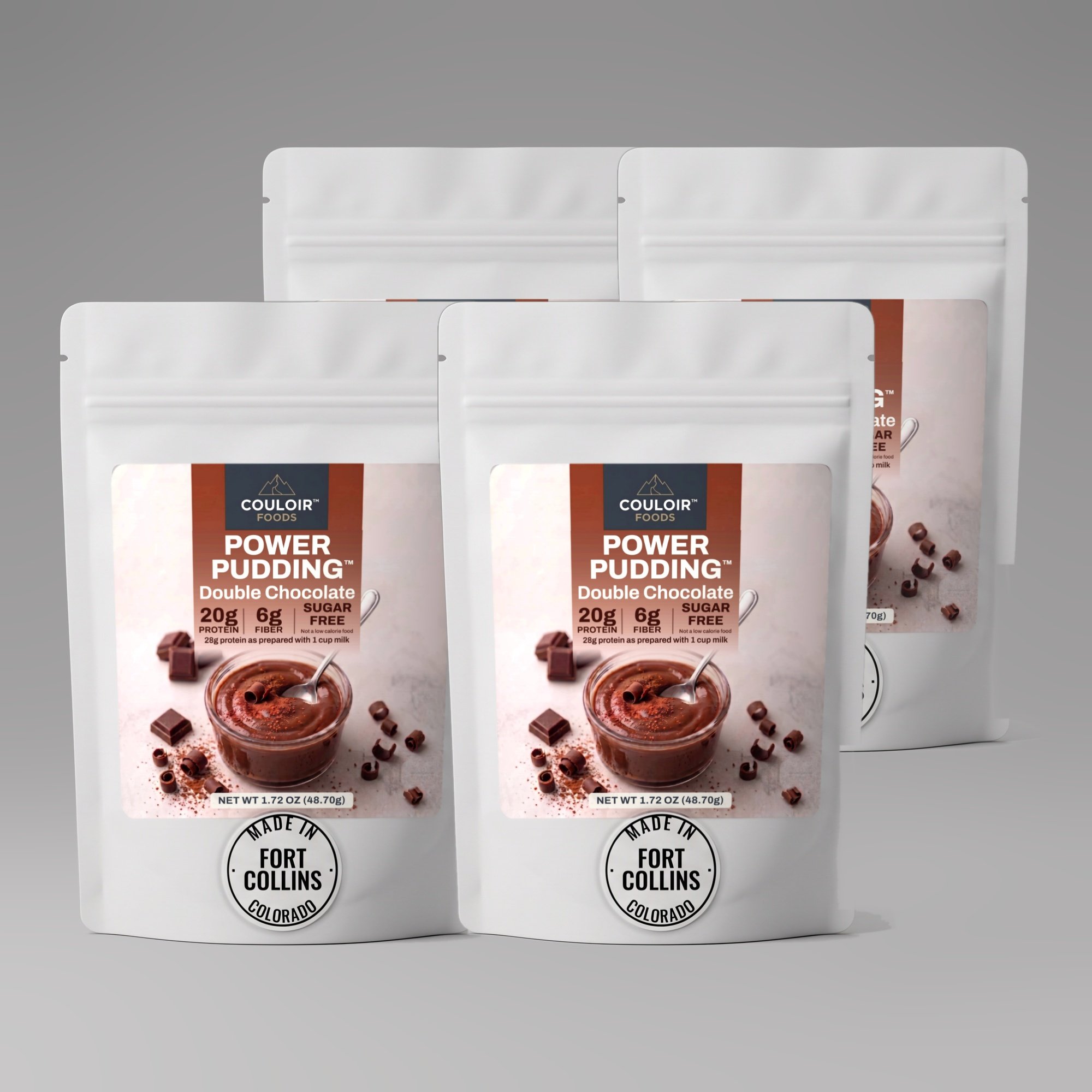 Double Chocolate Instant Power Pudding