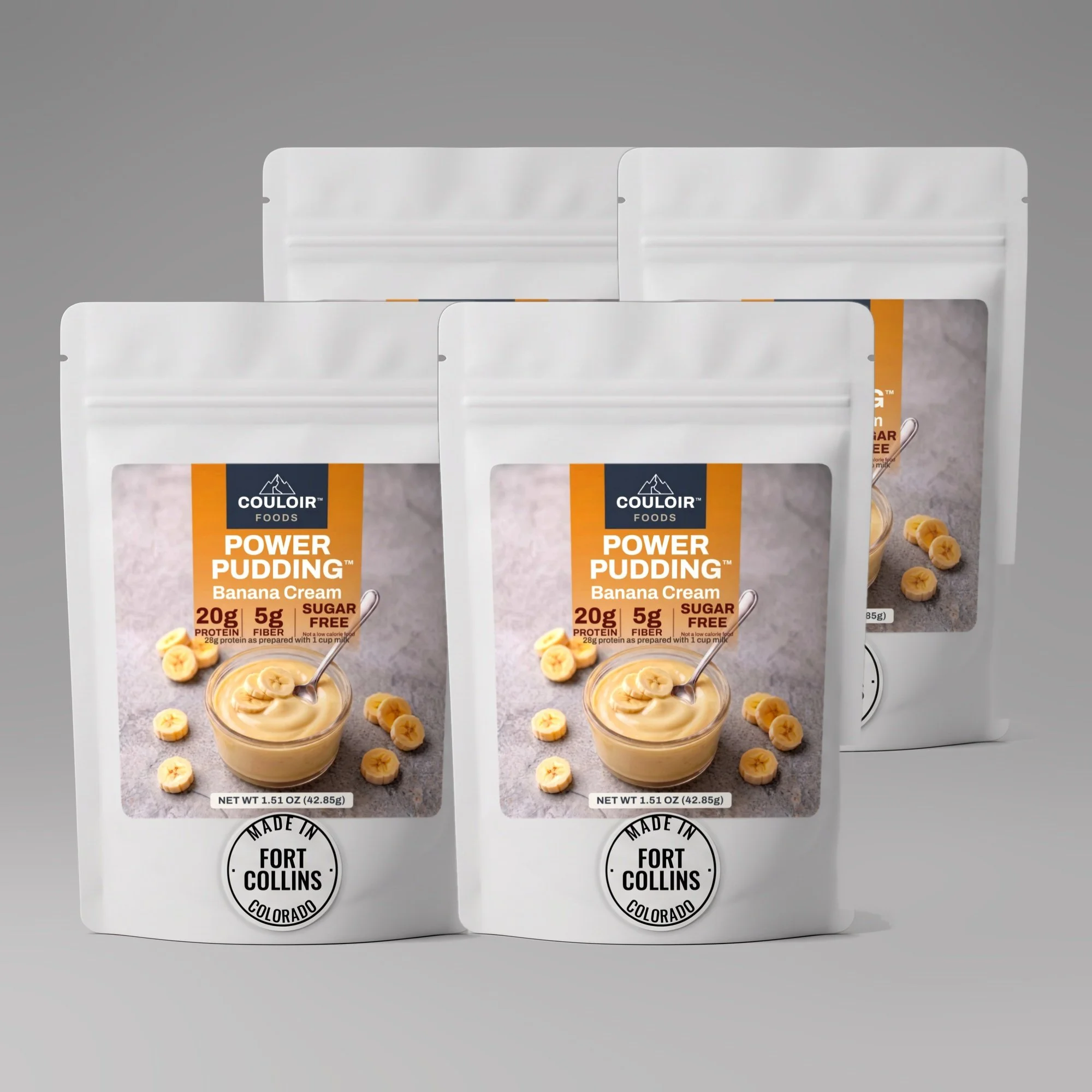 Banana Cream Instant Power Pudding