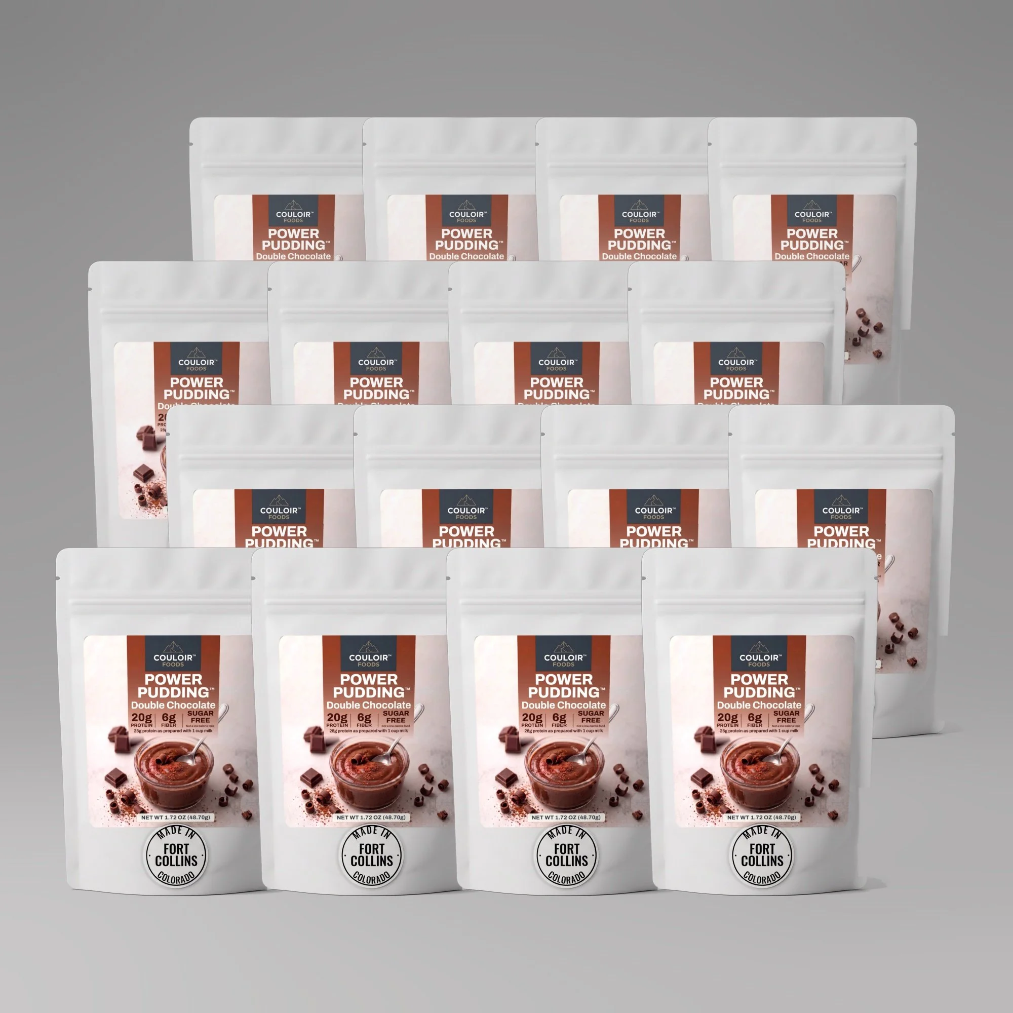 Double Chocolate Instant Power Pudding
