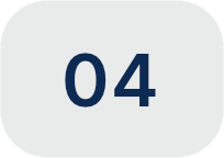 Number 4 in a rounded rectangular sign or display