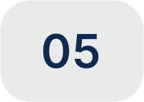 Number 05 on a white background with rounded edges