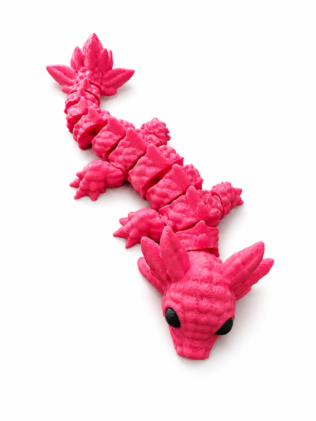 3D Printed Articulated Axolotl | Flexible Axolotl Fidget Toy | Cute Desk Companion | Collectible Salamander | Gift for Axolotl Lovers