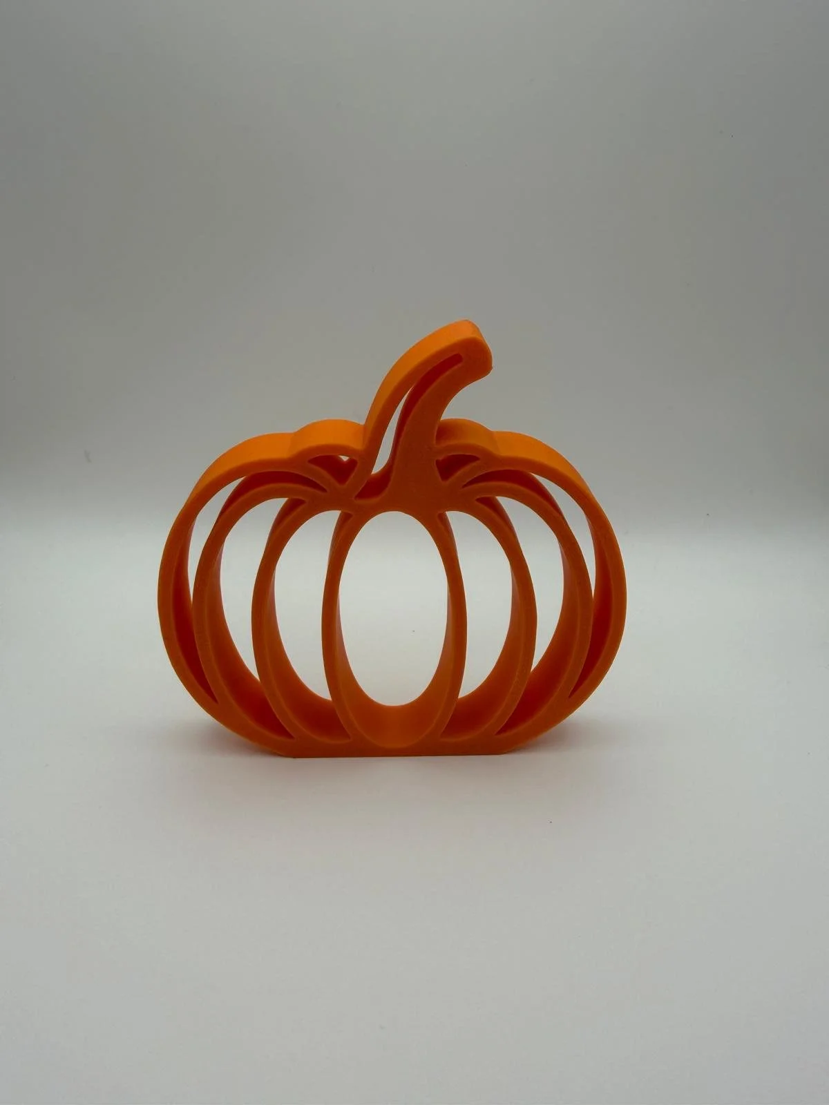 3D Printed Pumpkin Wall Plaque | Rustic Autumn & Halloween Wall Decor | Seasonal Home Ornament