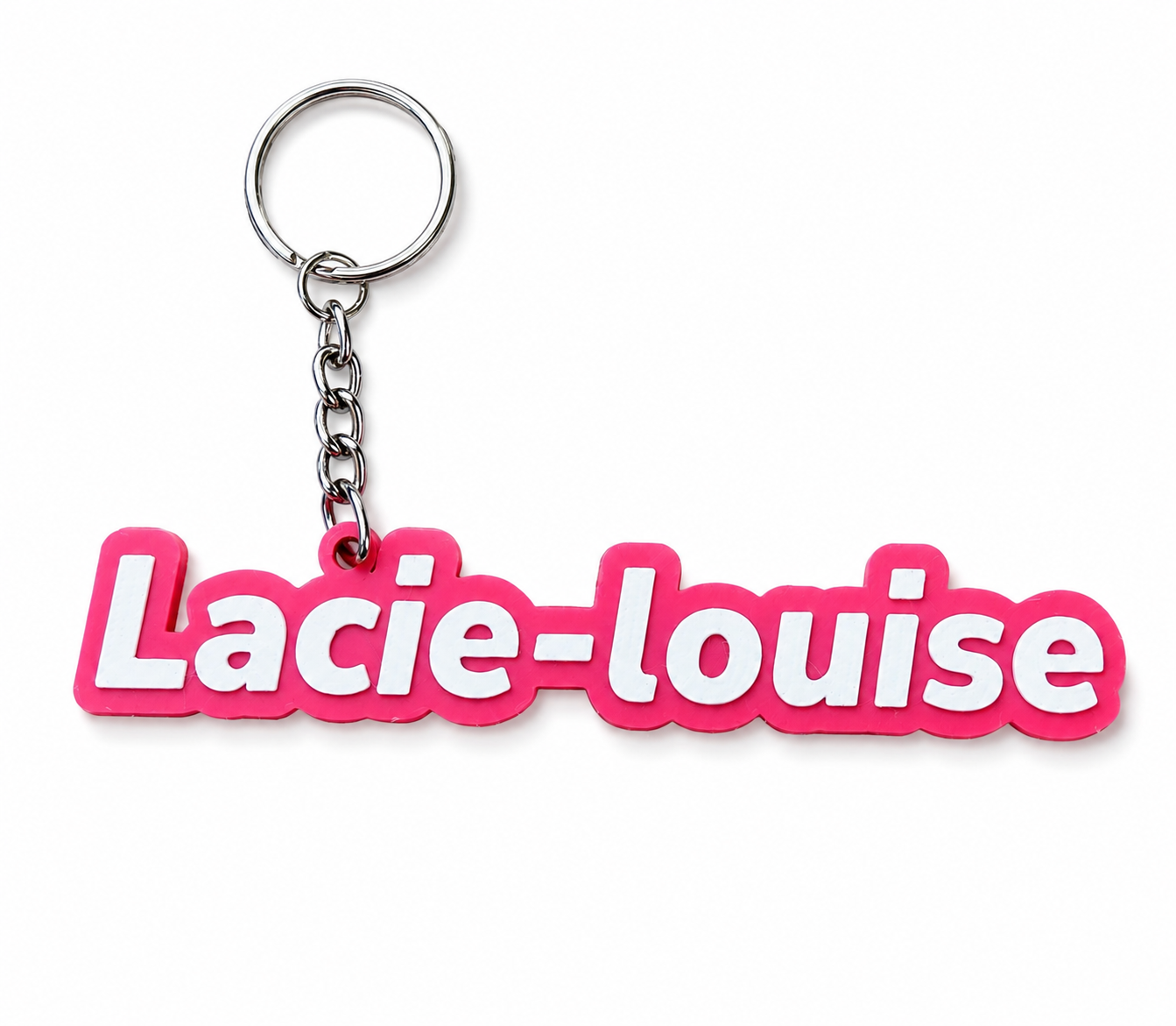 Personalised Name Keyring | Custom 3D Printed Name Keychain | Personalised Bag Tag | Unique Gift for Kids & Adults