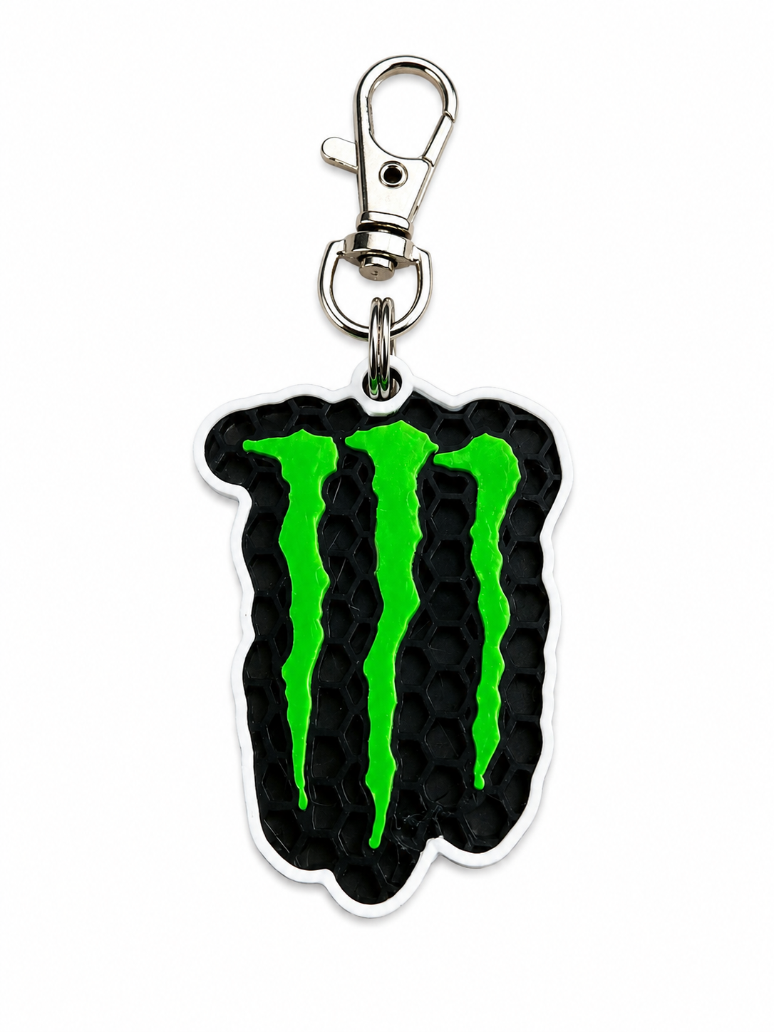 3D Printed Green Claw Keychain | Racing & Gaming Inspired Keyring | Bag Charm | Gift for Enthusiasts