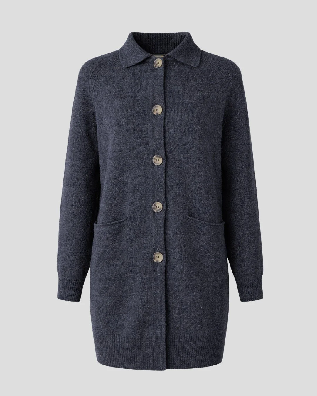 Long Polo Cardigan