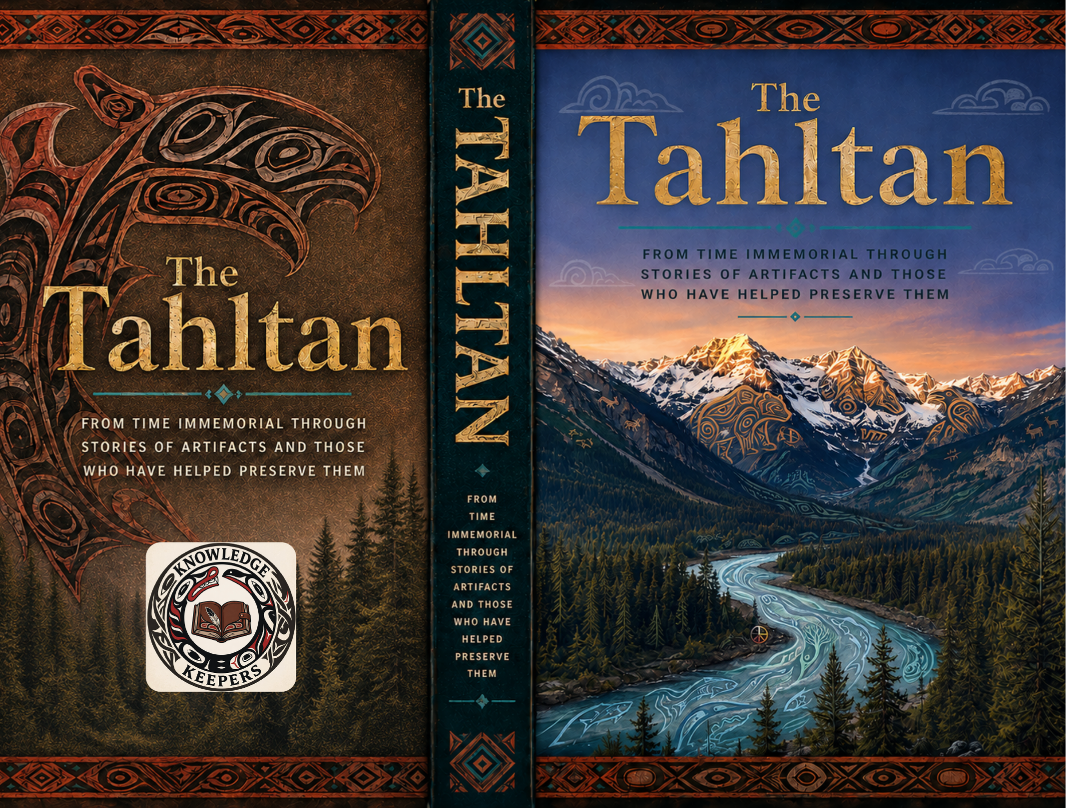 Proposed Tahltan artifact book cover