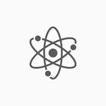 A stylized atom icon with a central circle and orbiting electrons.