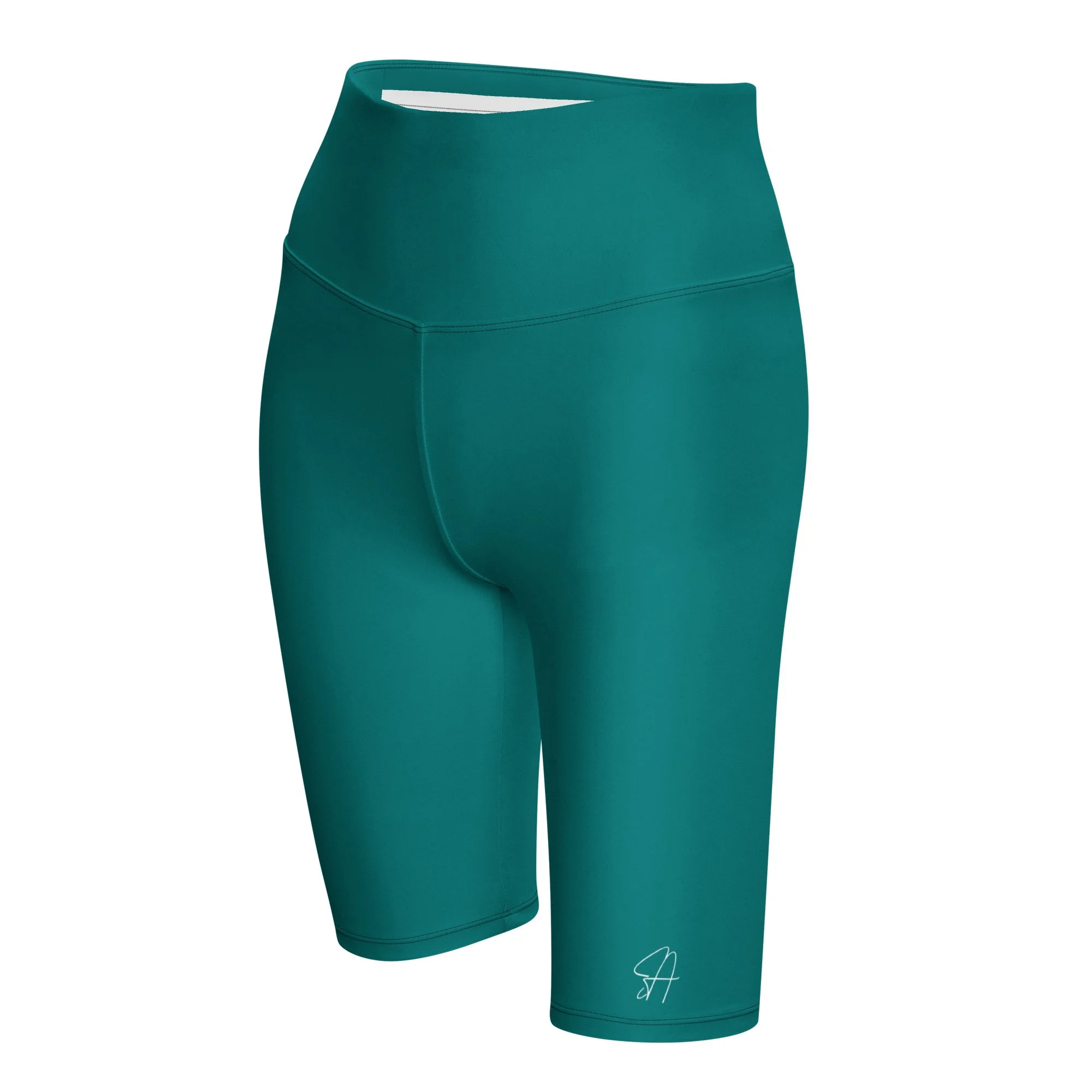 Contour Biker Shorts | Storm Teal