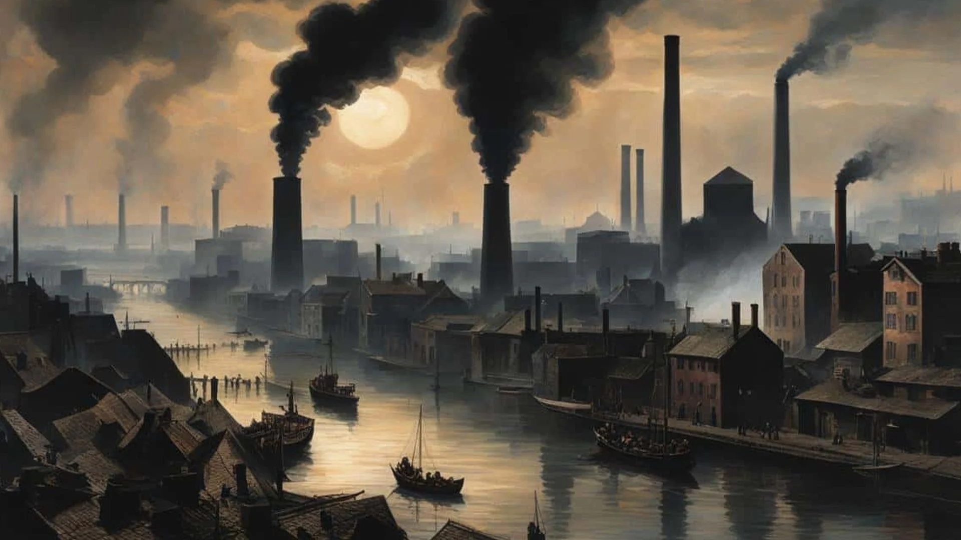 London smog, 1840s